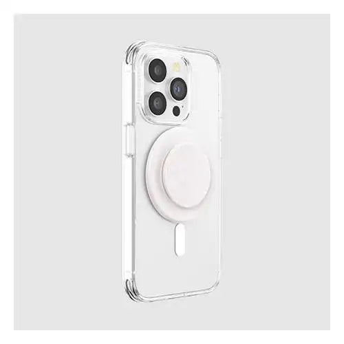 PopSockets MagSafe with Ring Adapter - Horchata Design | Secure Phone Grip for iPhone | Perfect for Gym, Travel & Everyday Use