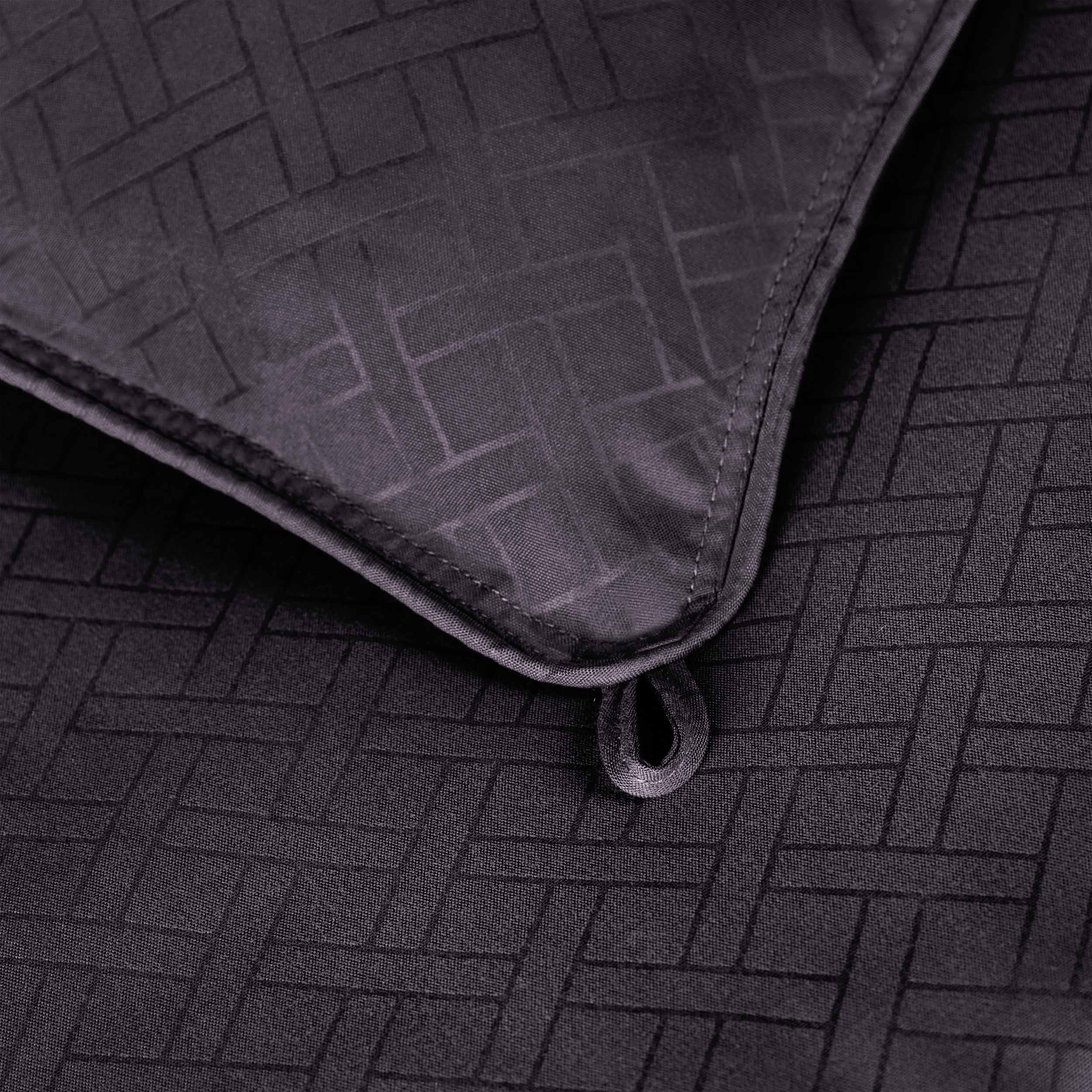 Luxury Basketweave Plush Down Alternative Comforter - Hypoallergenic & Breathable All-Season Bedding for Master Bedroom, Guest Room & Dorm