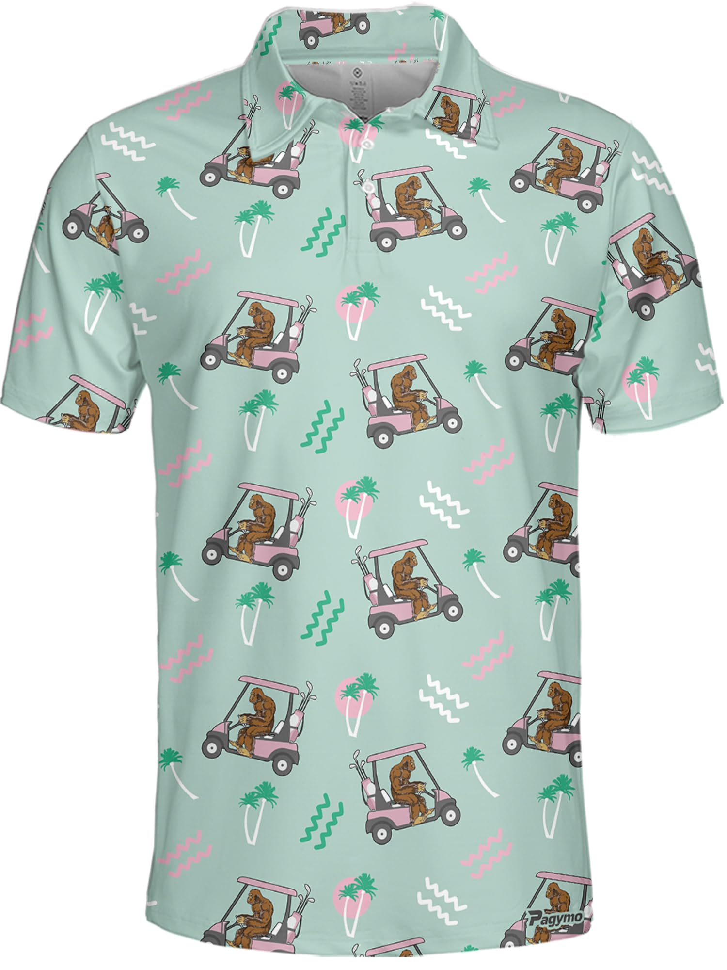 Funny Golf Shirts for Men - Comfortable & Breathable Polo Shirts for Golf Lovers - Perfect for Golf Outings, Tournaments & Casual Wear