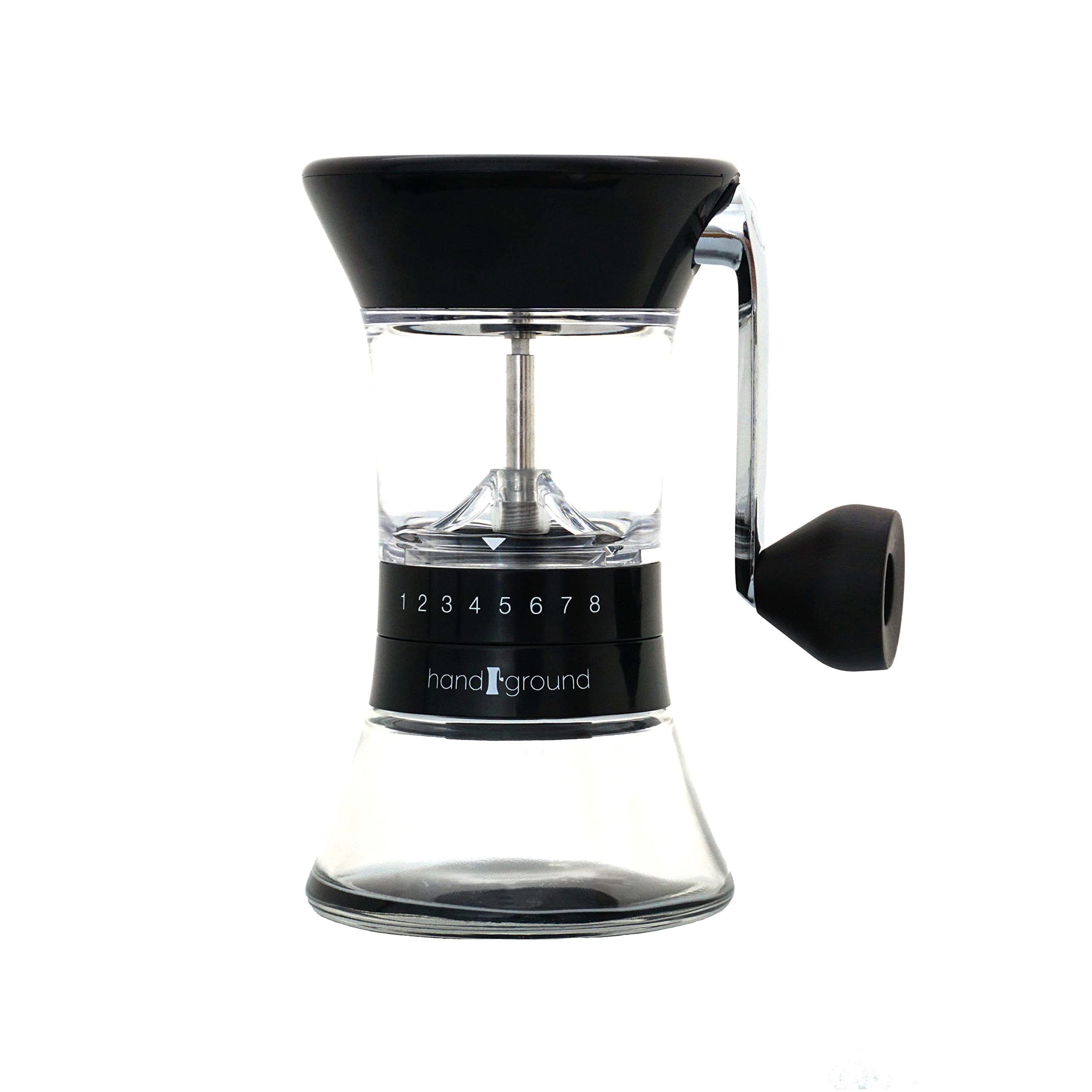 Handground Precision Manual Coffee Grinder - Adjustable Ceramic Burr Mill for Espresso, French Press & Pour Over | Portable Coffee Bean Grinder for Home, Camping & Travel