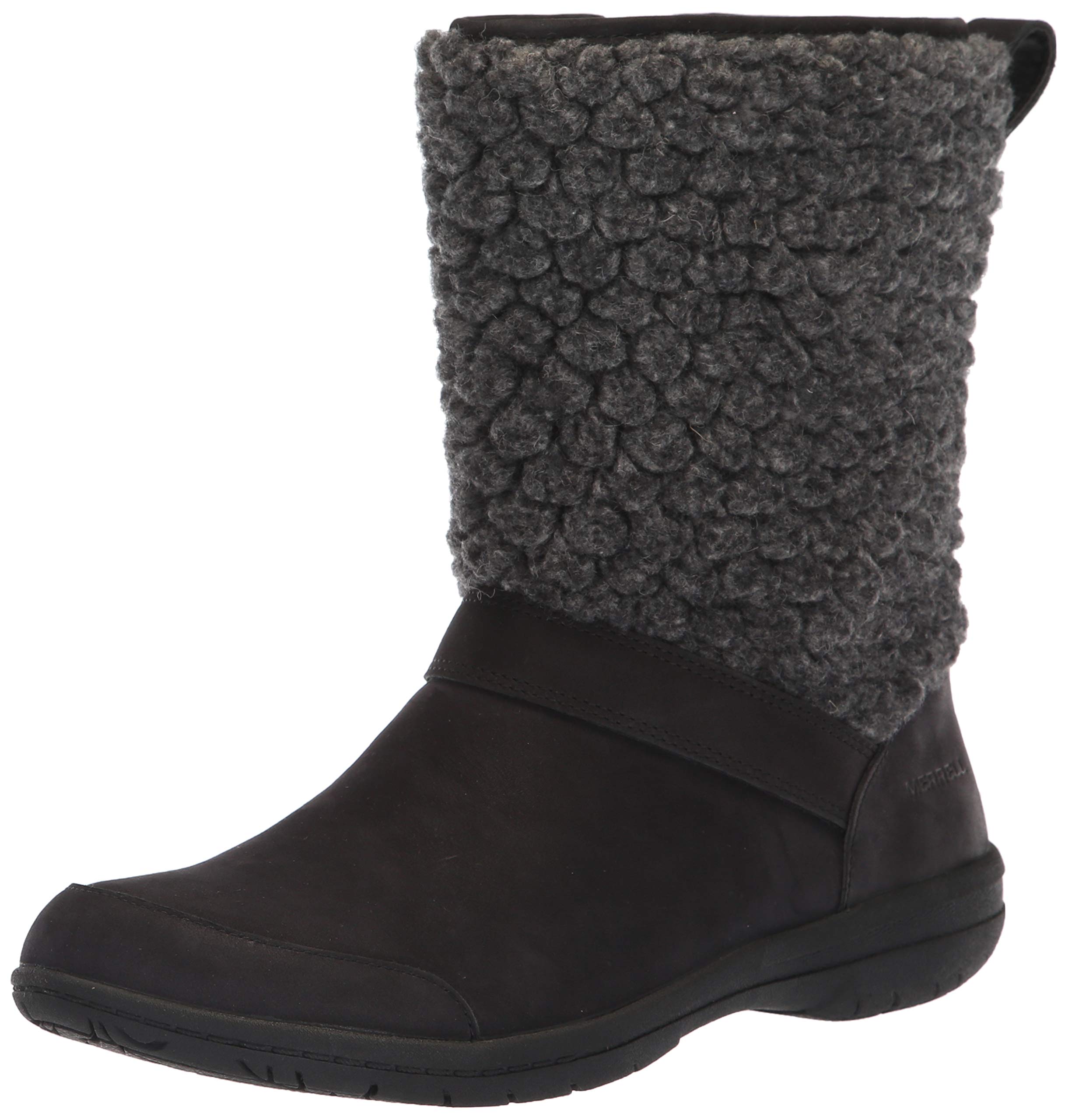 Merrell Women's Encore Kassie Tall Wool Fashion Boots - Waterproof Winter Boots for Women, Comfortable & Stylish Snow Boots for Hiking, Walking, and Outdoor Activities
