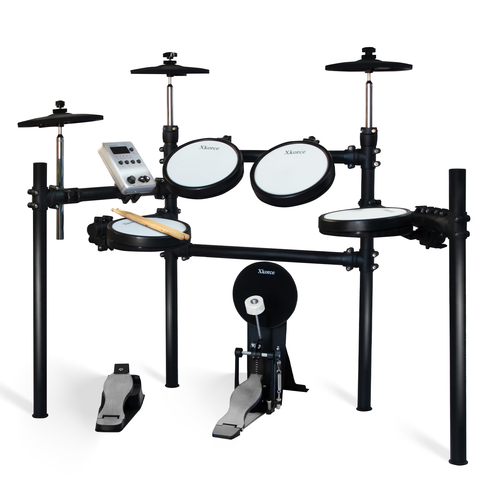 Best Electronic Drum Set for Beginners - Quiet Mesh Pads, 8