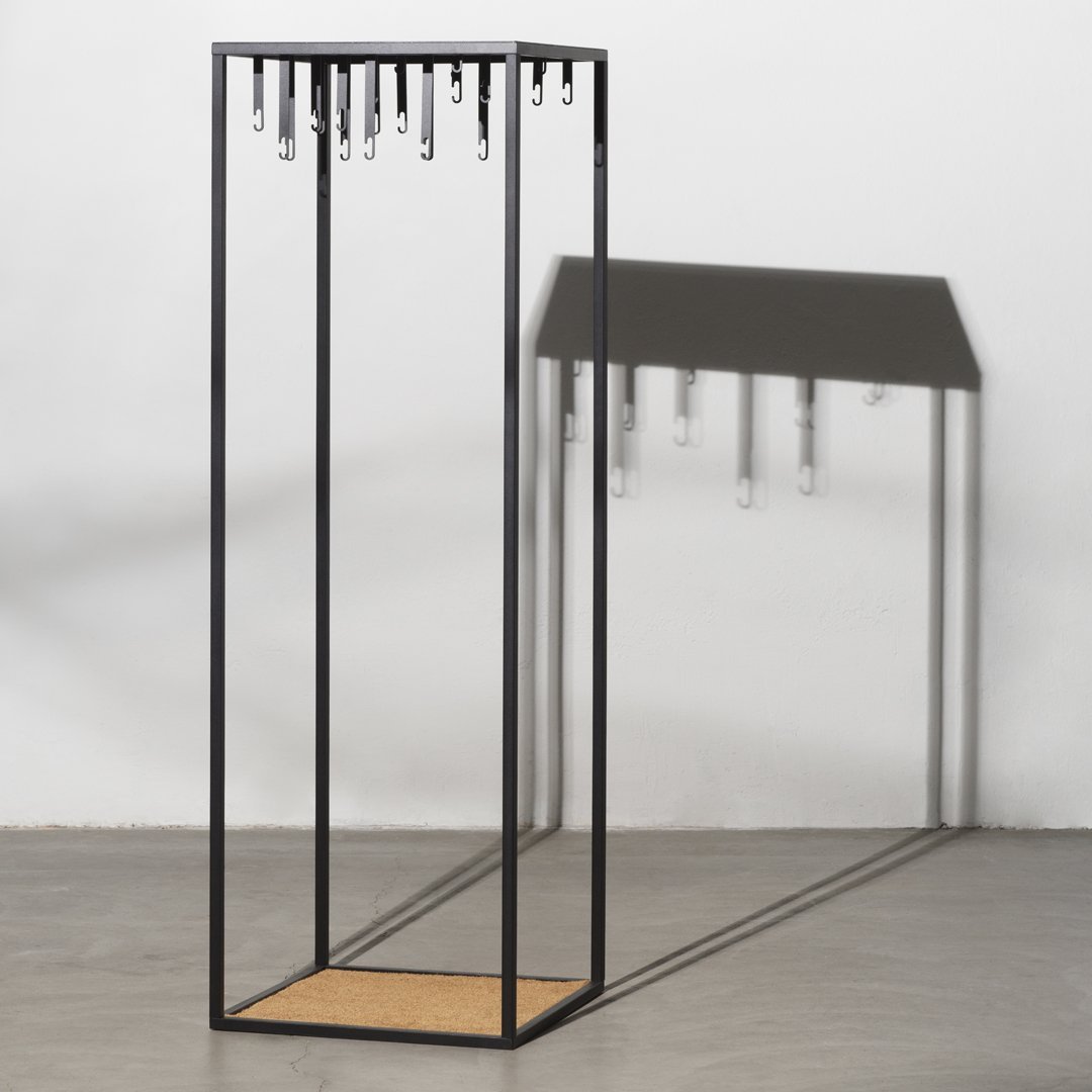 Atelier Floor Hanger - Heavy Duty Garment Rack with Wheels for Clothes Storage and Organization | Perfect for Home Closet, Retail Store Display, and Fashion Studio