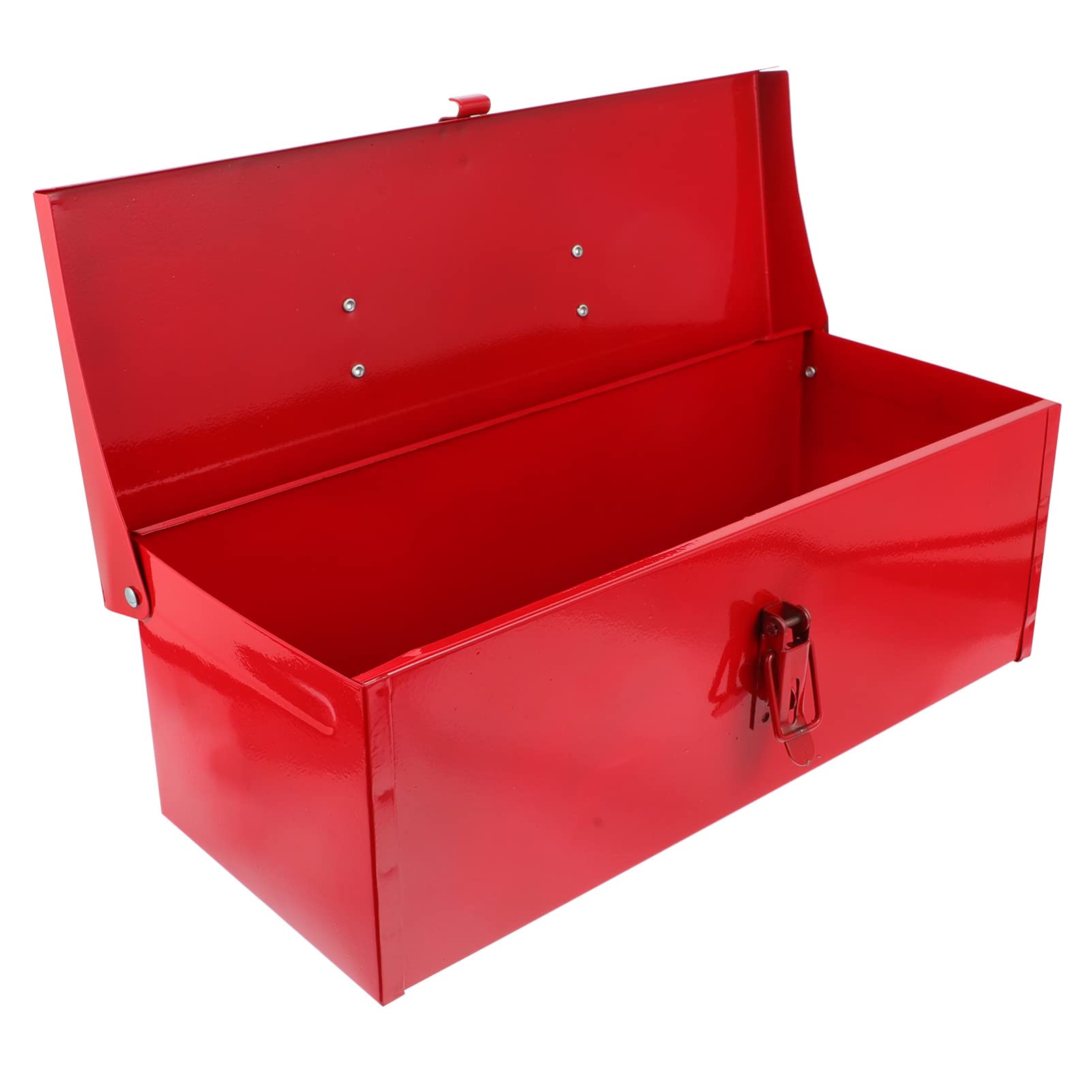 YARNOW Portable Steel Tool Box - Small Metal Tool Chest Organizer for Storage & Organization | Perfect for Home Garage, Workshop, and DIY Projects