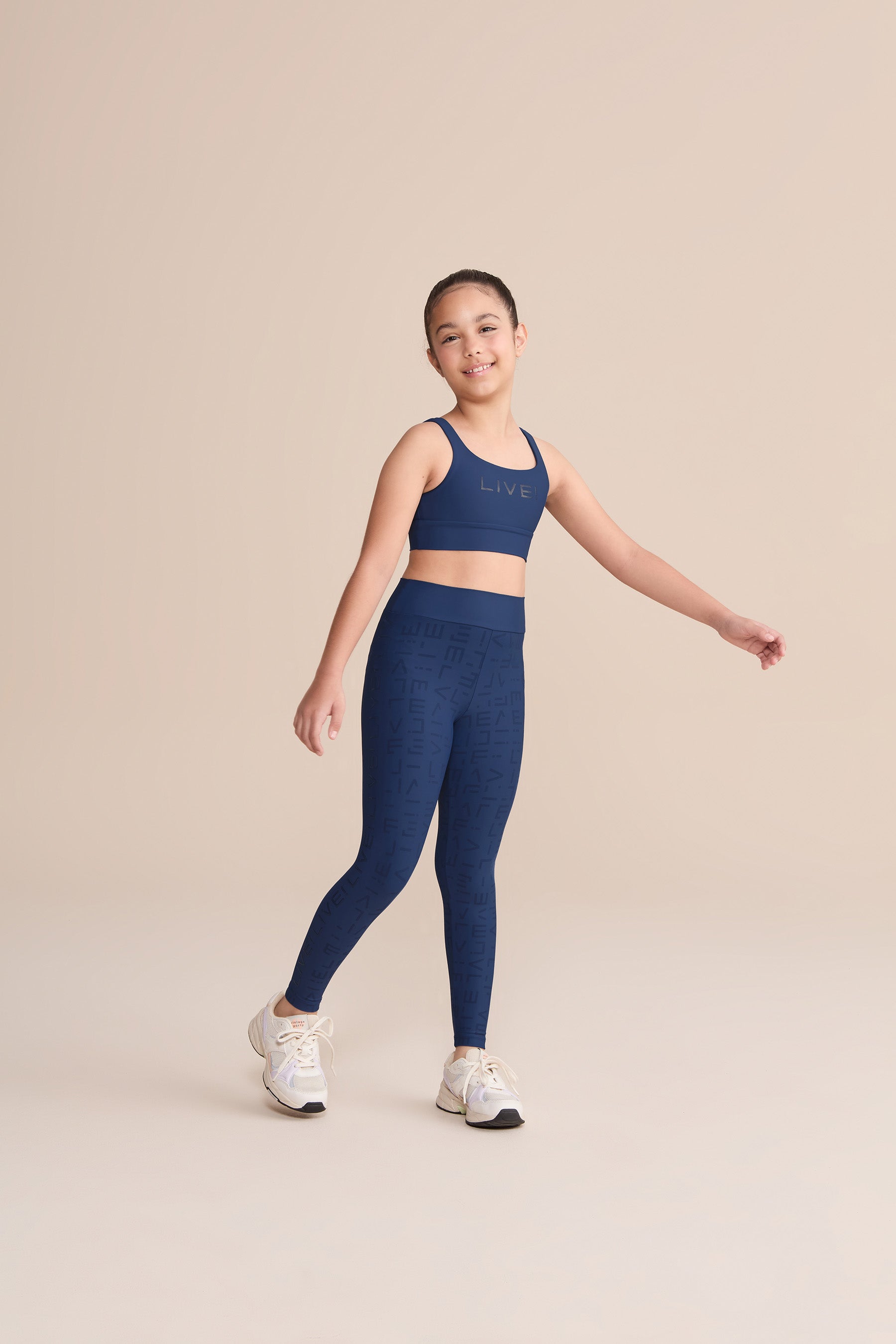 Move LIVE! Kids Sports Bra - Breathable & Supportive Activewear for Girls - Perfect for Running, Gymnastics & Dance Practice