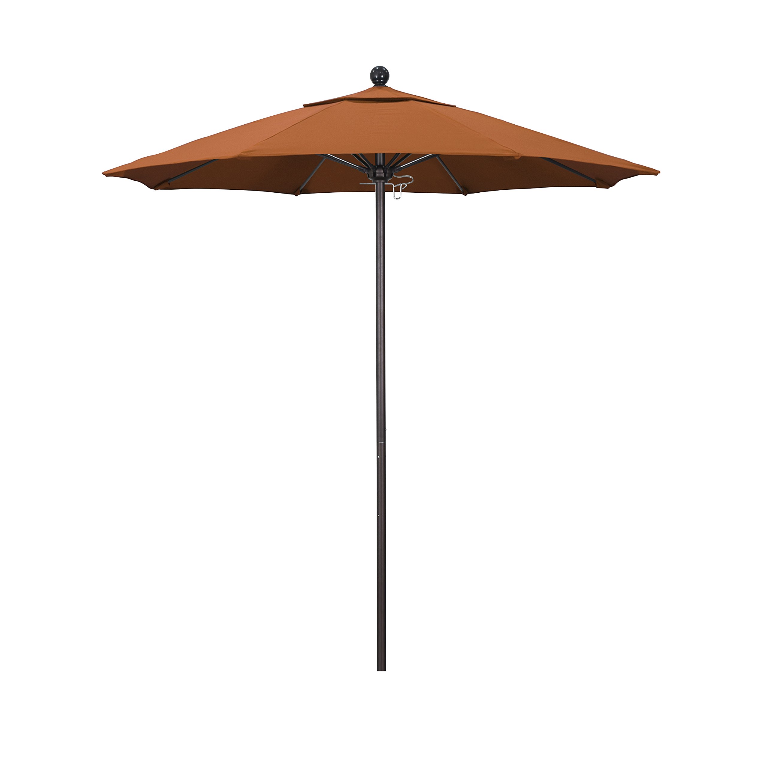 California Umbrella Venture Series Push Open Commercial Patio Umbrella - Heavy Duty Outdoor Market Umbrella for Restaurants, Beaches, and Poolside Use