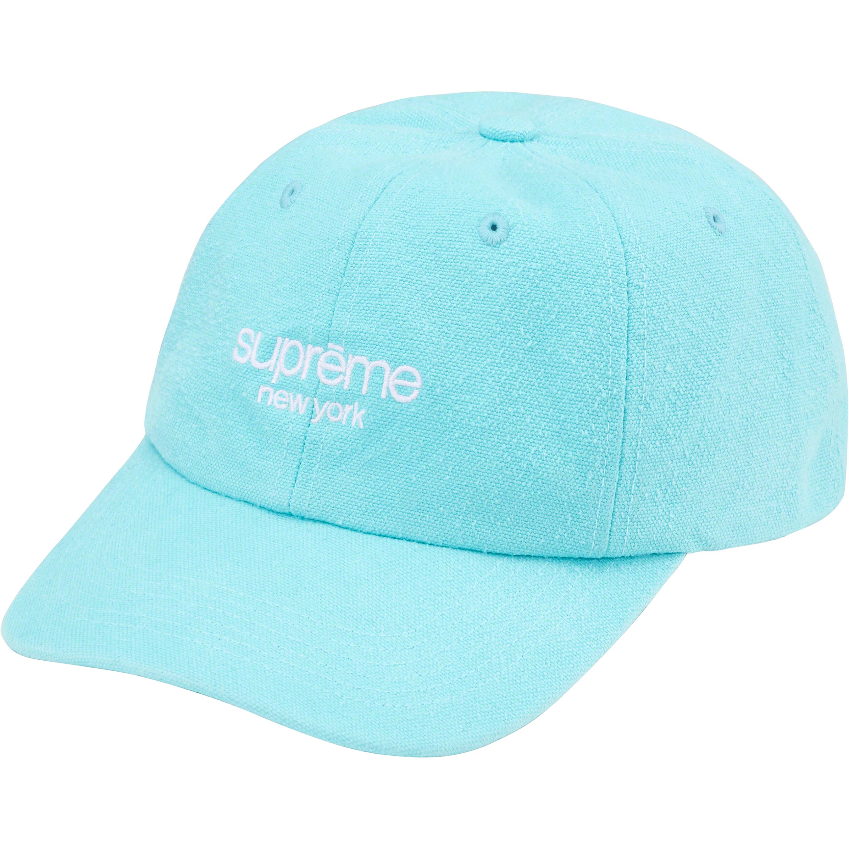 Supreme Classic Logo 6-Panel Blue Snapback Hat - Streetwear Fashion for Men & Women | Perfect for Urban Outfits, Hip-Hop Style & Casual Wear