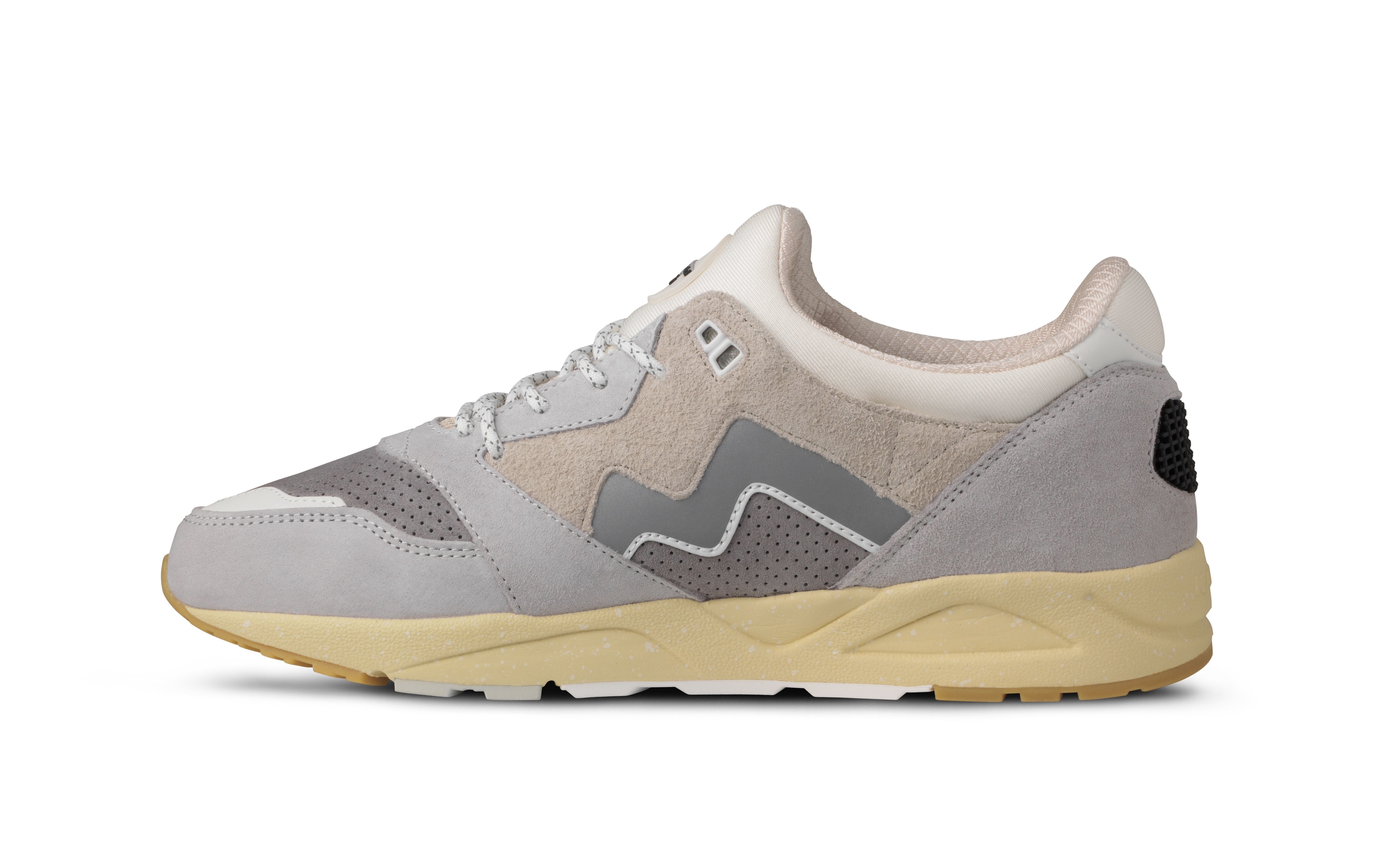 ARIA 95 Women's Sneakers - Lunar Rock & Foggy Dew Color | Lightweight Comfortable Walking Shoes for Running, Gym & Casual Wear