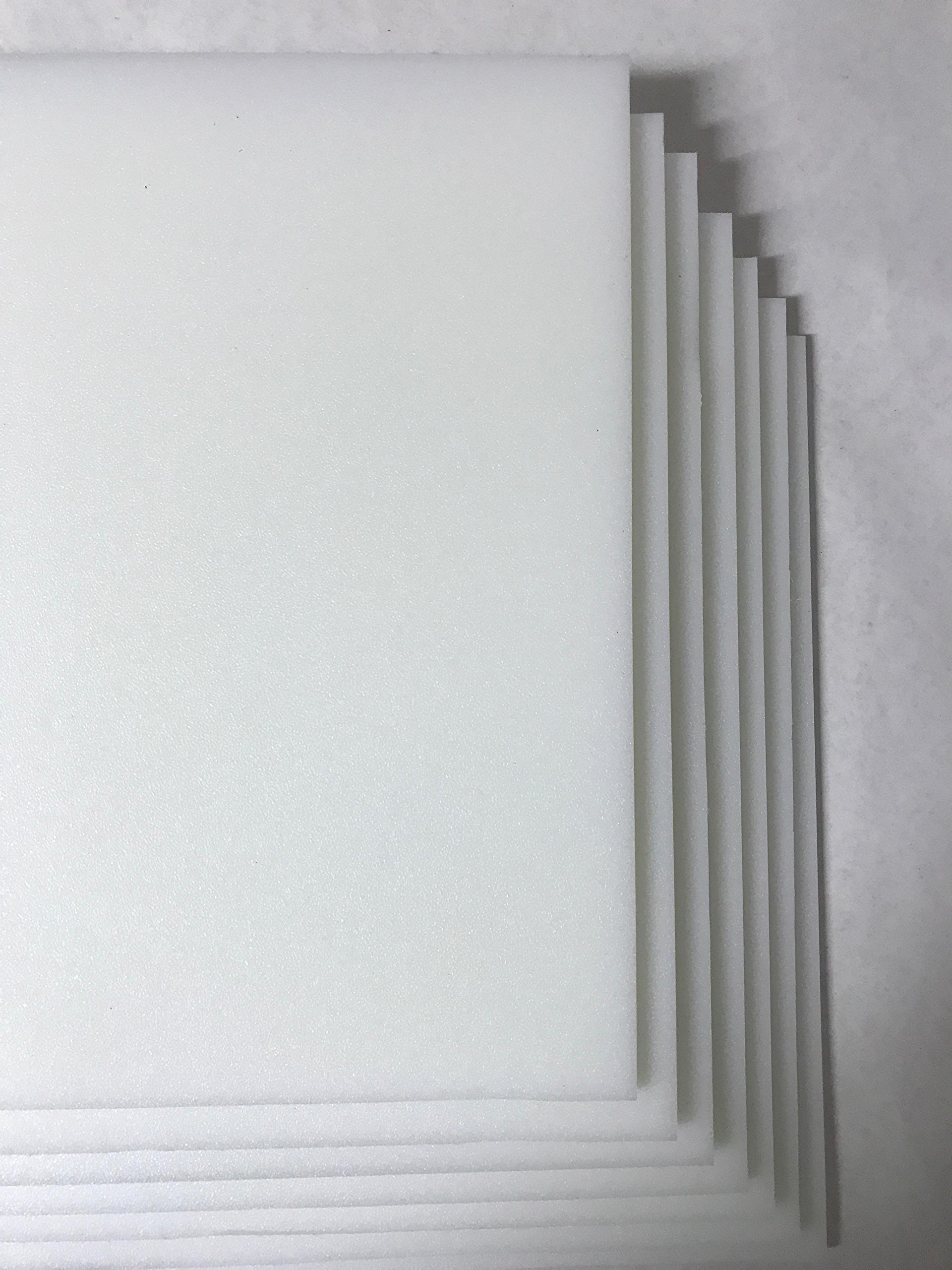 ABS White Plastic Sheet 1/8