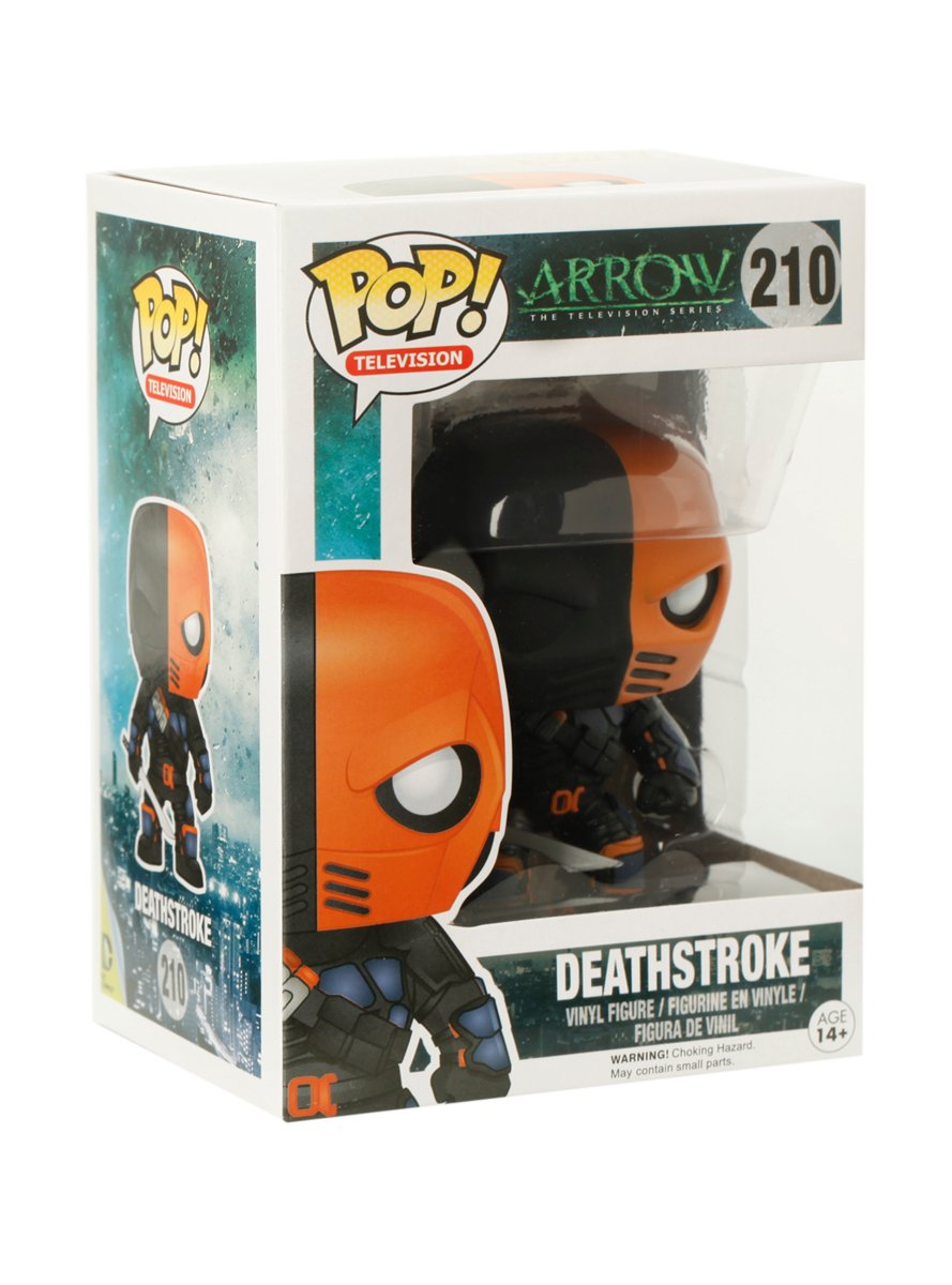 Funko POP TV: Arrow - Deathstroke Collectible Action Figure | DC Comics Superhero Villain | Perfect for Fans & Collectors | Display for Home, Office, or Comic Conventions