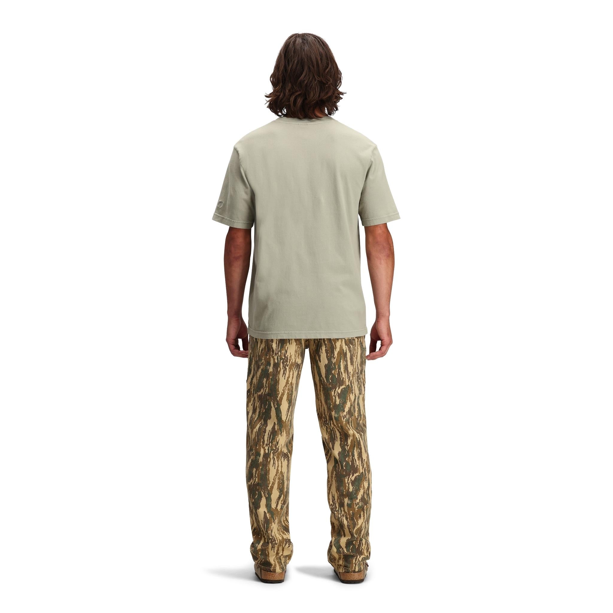 Dirt Pocket Tee for Men - Comfortable Cotton T-Shirt with Chest Pocket - Perfect for Casual Wear, Outdoor Activities & Everyday Use