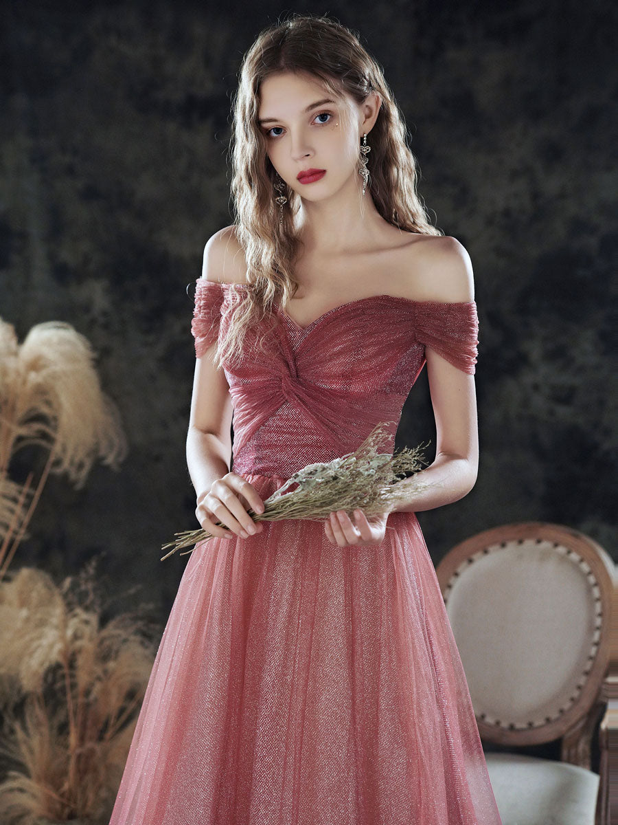 Elegant Burgundy Sweetheart Tulle Sequin Long Prom Dress | Formal Evening Gown for Homecoming, Quinceañera & Special Occasions
