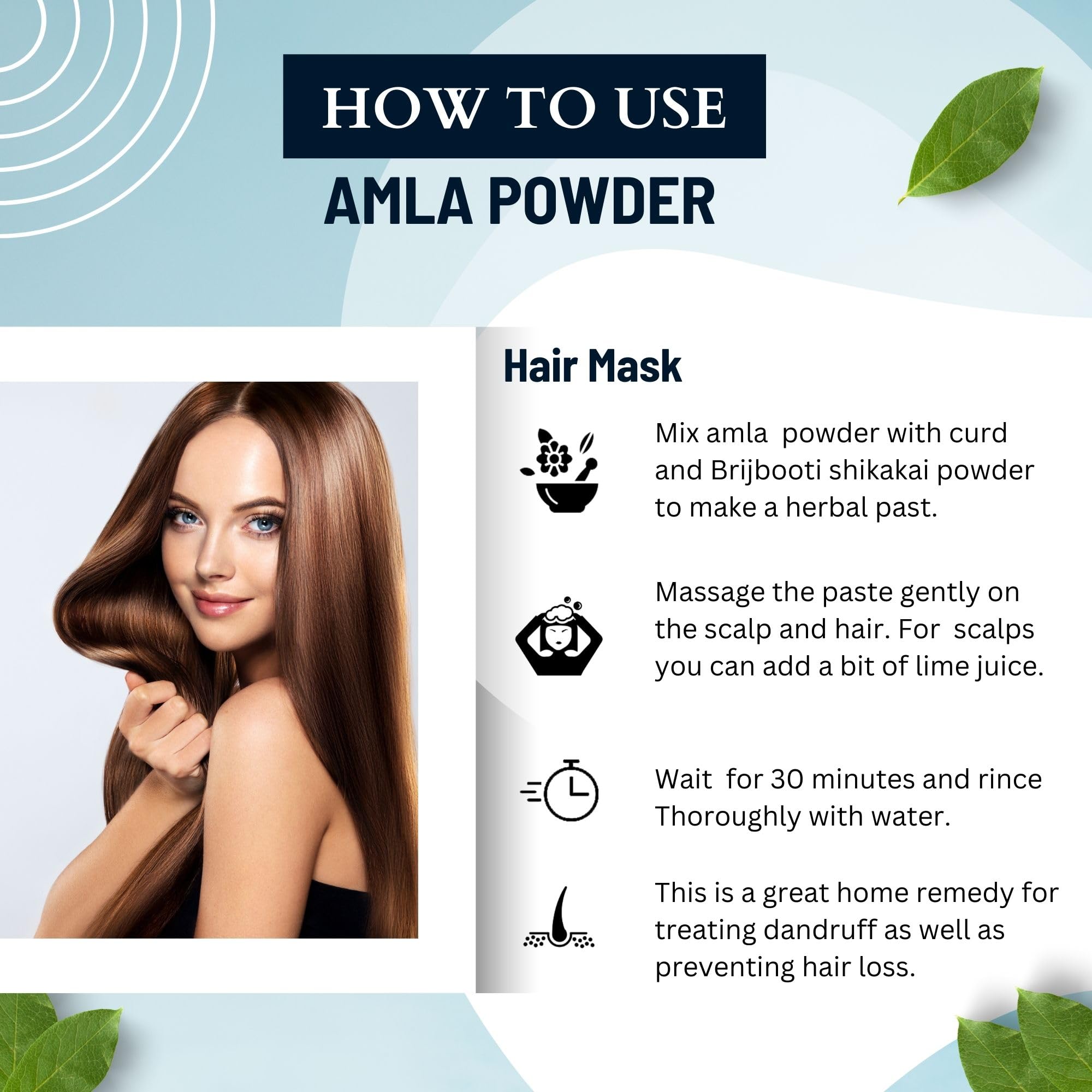 **Brijbooti Amla Powder (250g) - Pure Indian Gooseberry for Hair Growth, Skin Care, and Healthy Drinks | Natural Hair Mask & DIY Beauty Packs | Vegan & Chemical-Free Superfood**    *(Use for homemade hair masks, smoothies, face scrubs, and Ayurvedic wellness recipes!)*