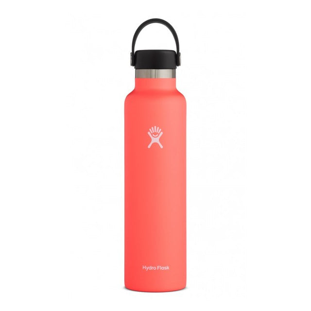 24 oz Standard Mouth Water Bottle - BPA Free, Leak Proof, Durable Stainless Steel for Gym, Hiking & Everyday Use