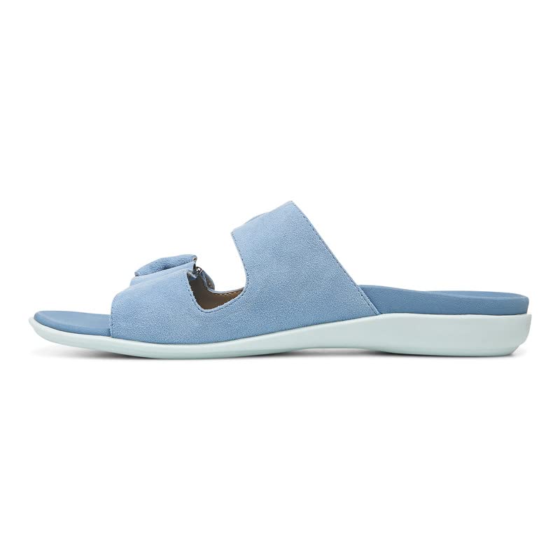Vionic Women's Mirage Corlee Casual Slip-On Slide Sandals - Orthotic Arch Support Comfort Sandals with Three-Zone Cushioning | Perfect for Beach, Poolside & Summer Walking