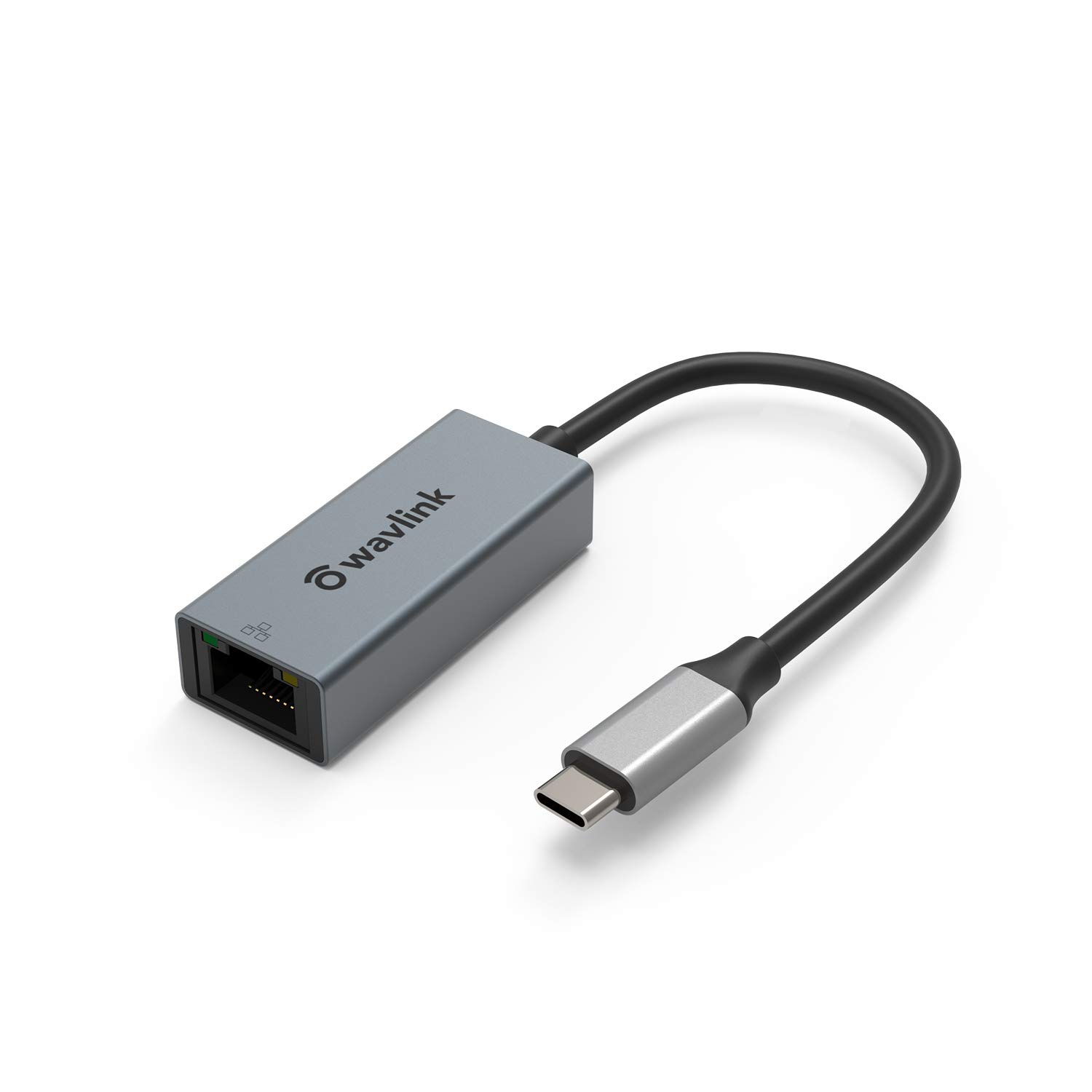WAVLINK USB C to Ethernet Adapter - RJ45 to USB C Thunderbolt 3/Type-C Gigabit LAN Network Converter - Compatible with MacBook Pro/Air, Dell XPS & More - Fast Wired Internet for Home Office, Gaming & Streaming