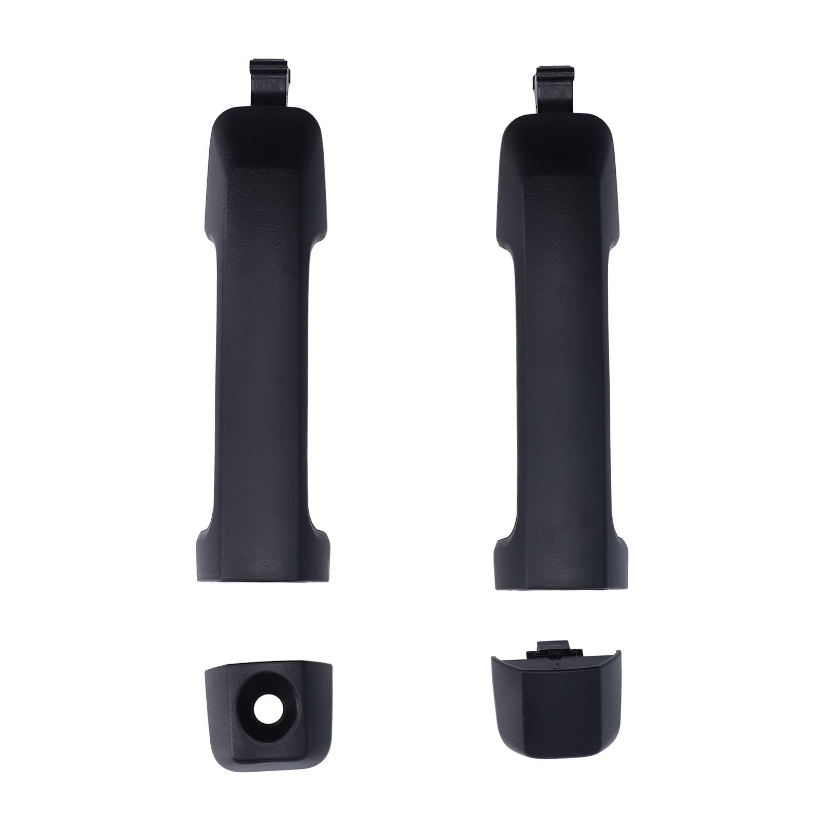 2PCS Black Exterior Door Handle Replacement for Toyota FJ Cruiser 2007-2014 - OEM 69210-0C010 - Durable Car Accessories for Easy Installation & Enhanced Vehicle Appearance