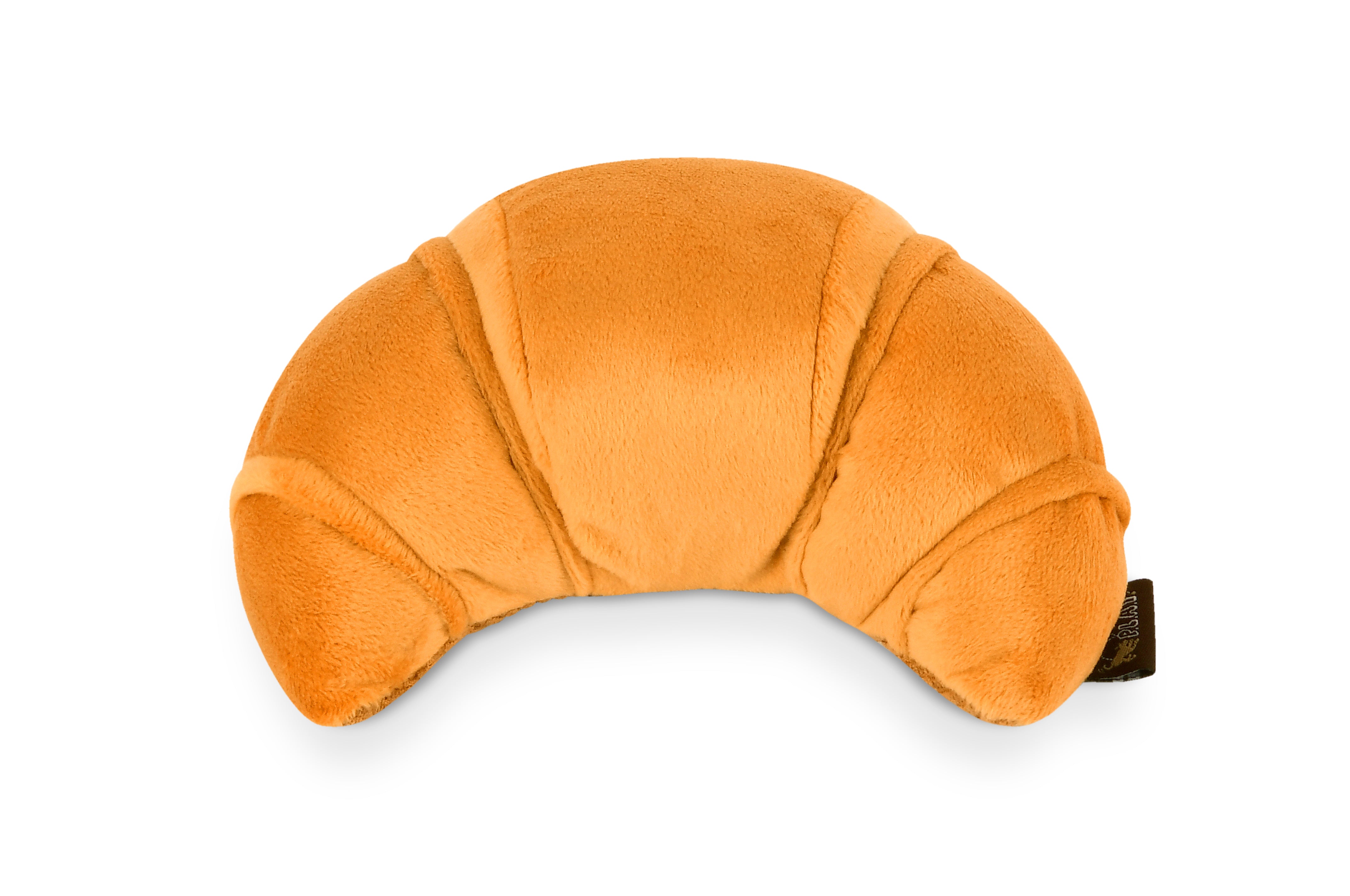 Croissant Plush Dog Toy - Barking Brunch™ Collection by Pet P.L.A.Y. | Soft & Durable Chew Toy for Small & Medium Dogs | Perfect for Playtime, Training & Cuddling