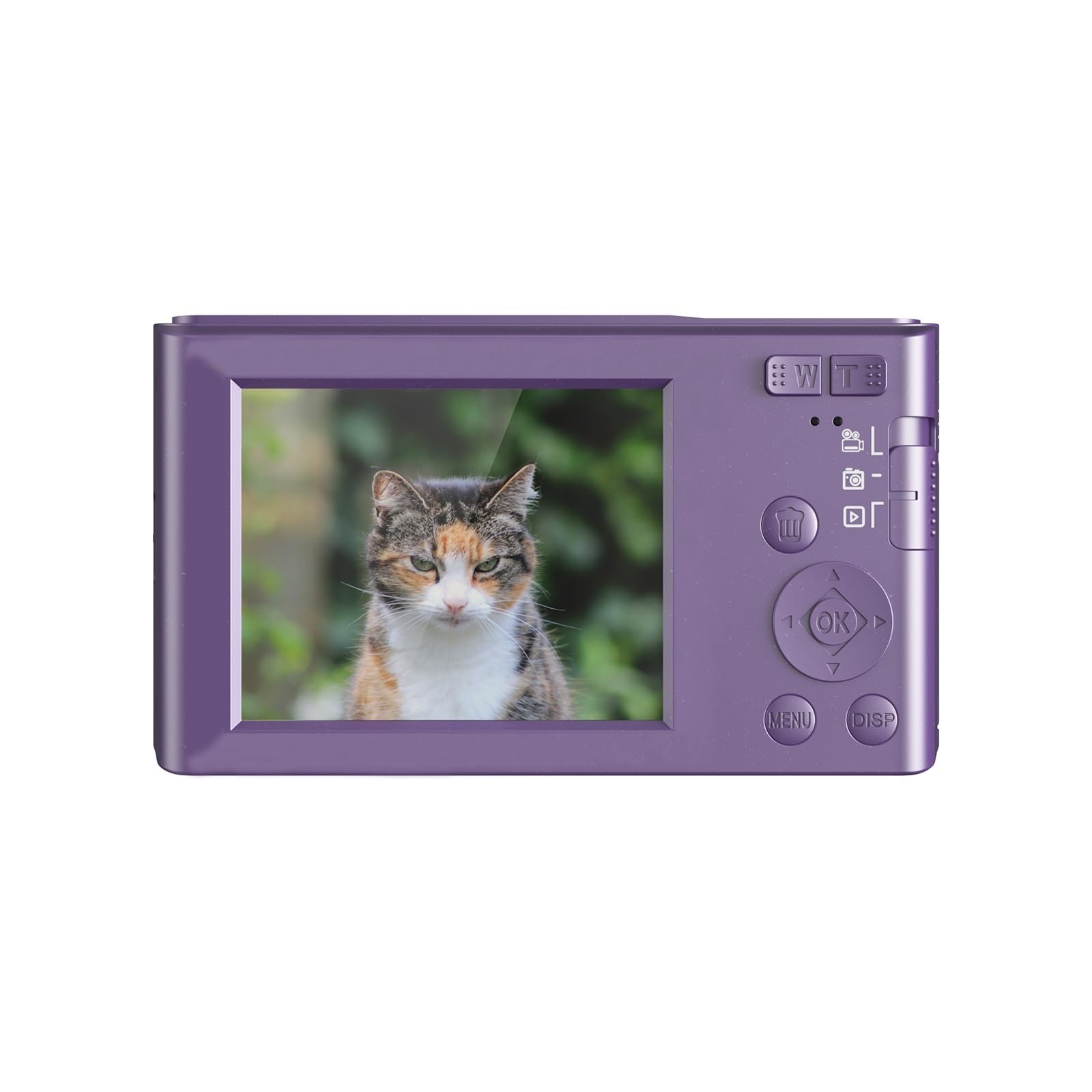 38MP Compact Digital Camera with Time Lapse & 1080P Video - 16X Zoom Vintage Mini Camcorder for Photography, Travel Vlogging, Home Security (No SD Card Included) - Perfect for Outdoor Adventures, YouTube Content Creation & Retro Style Recording