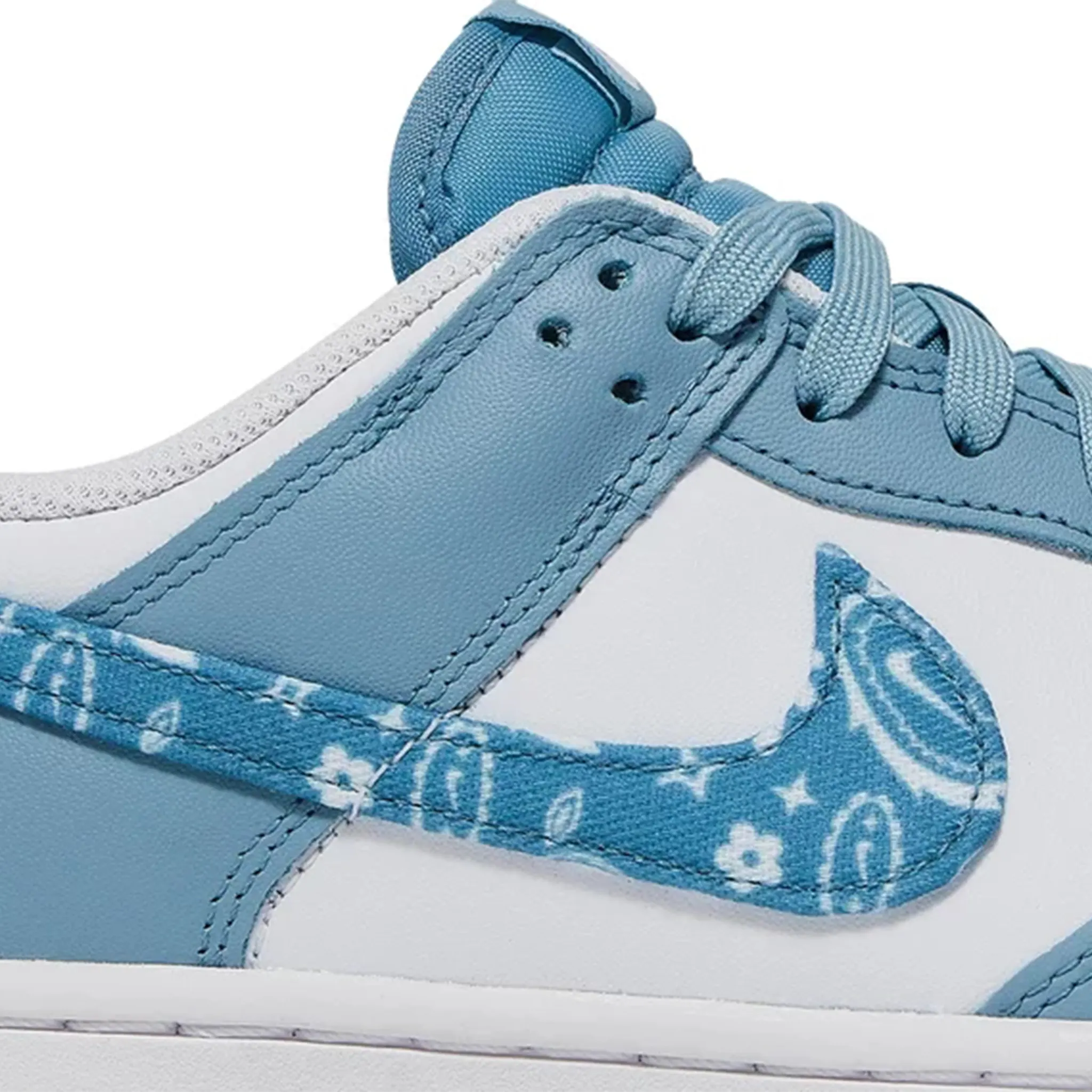 Nike Dunk Low Essential Paisley Pack Blue Women's Sneakers - Comfortable Casual Shoes for Running, Walking & Streetwear Fashion