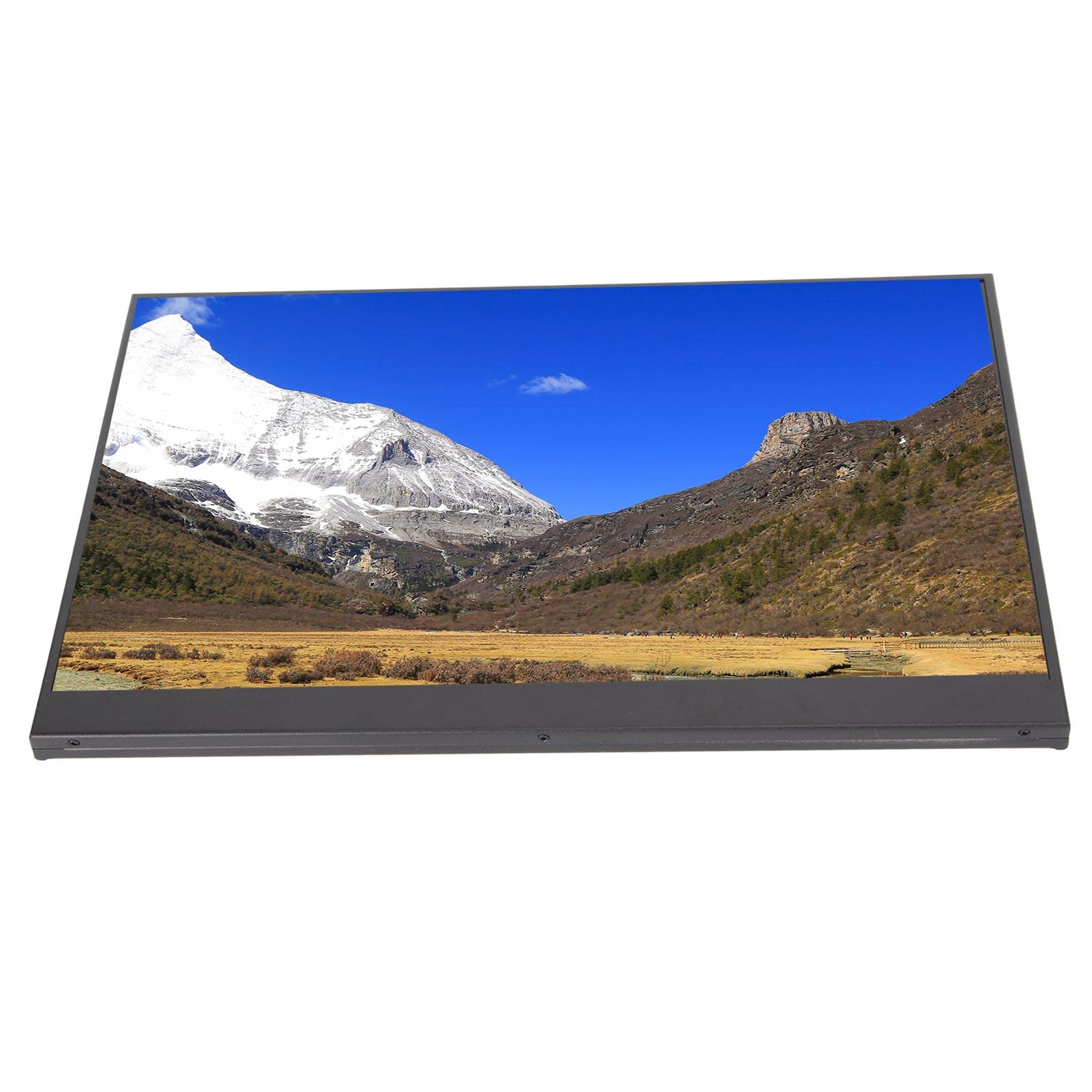 Yanmis 14 Inch Portable Monitor - Ultra Slim Full HD 1080P USB-C HDMI Gaming Laptop Screen with Built-in Dual Speakers | Perfect for Travel, Work, and Mobile Gaming