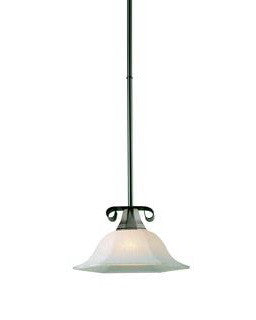 Z Lite Lighting 701 MP SN Mini Pendant Light - Satin Nickel Finish - Modern Single Bulb Hanging Fixture for Kitchen Island, Dining Room or Entryway