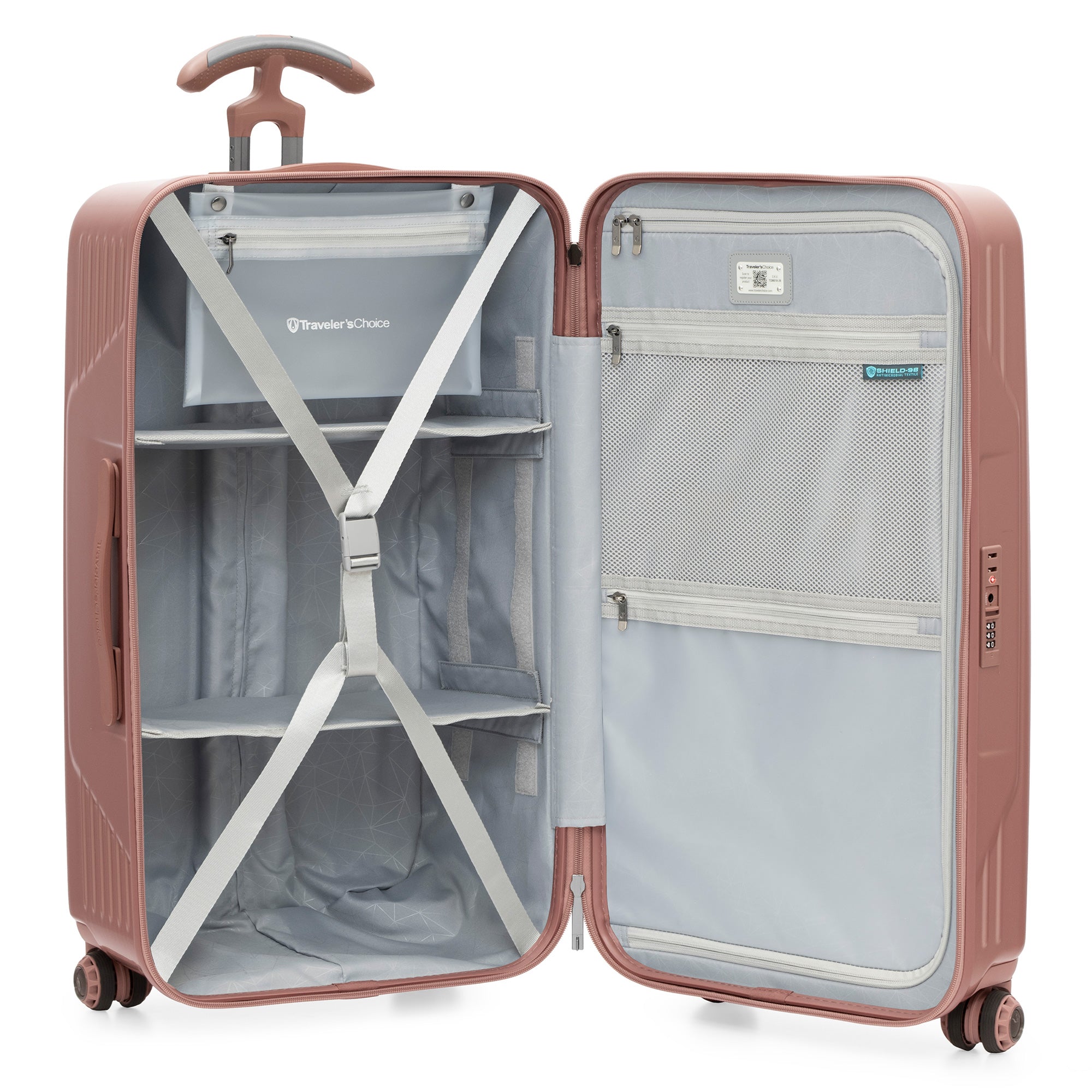 Ultimax II Large Trunk - Spacious Travel Luggage for Airplane, Road Trips & Storage | Durable & Lightweight Suitcase for Men & Women | Perfect for Vacation, Business Travel & Camping Gear