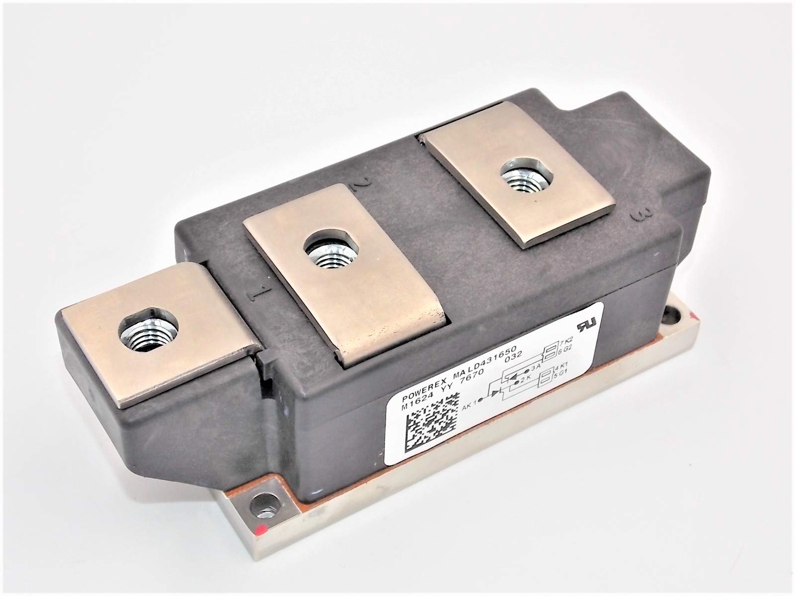 Powerex LD431650 Dual Isolated Power Supply Module - 1/pkg - High Efficiency DC/DC Converter for Industrial Automation & Medical Equipment Power Solutions