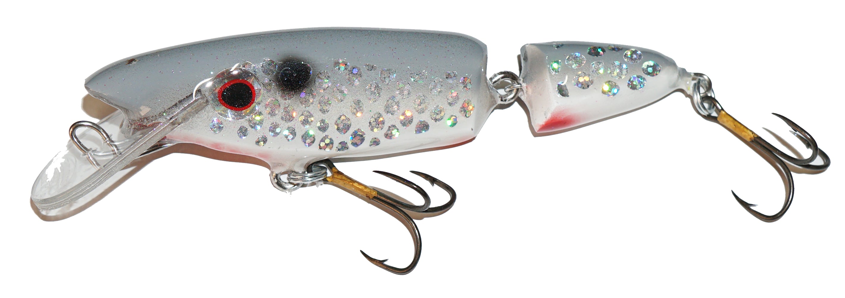 Boss Shad Underboss Jointed Fishing Lure - Topwater Swimbait for Bass, Trout, and Walleye - Perfect for Freshwater and Saltwater Fishing Adventures