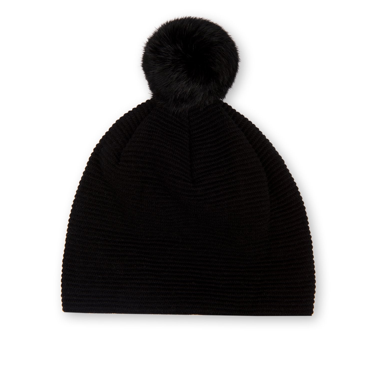 Loren Beanie - Soft Winter Hat for Men & Women - Black/Black - Warm Knit Skull Cap for Cold Weather - Perfect for Outdoor Activities, Hiking, and Casual Wear