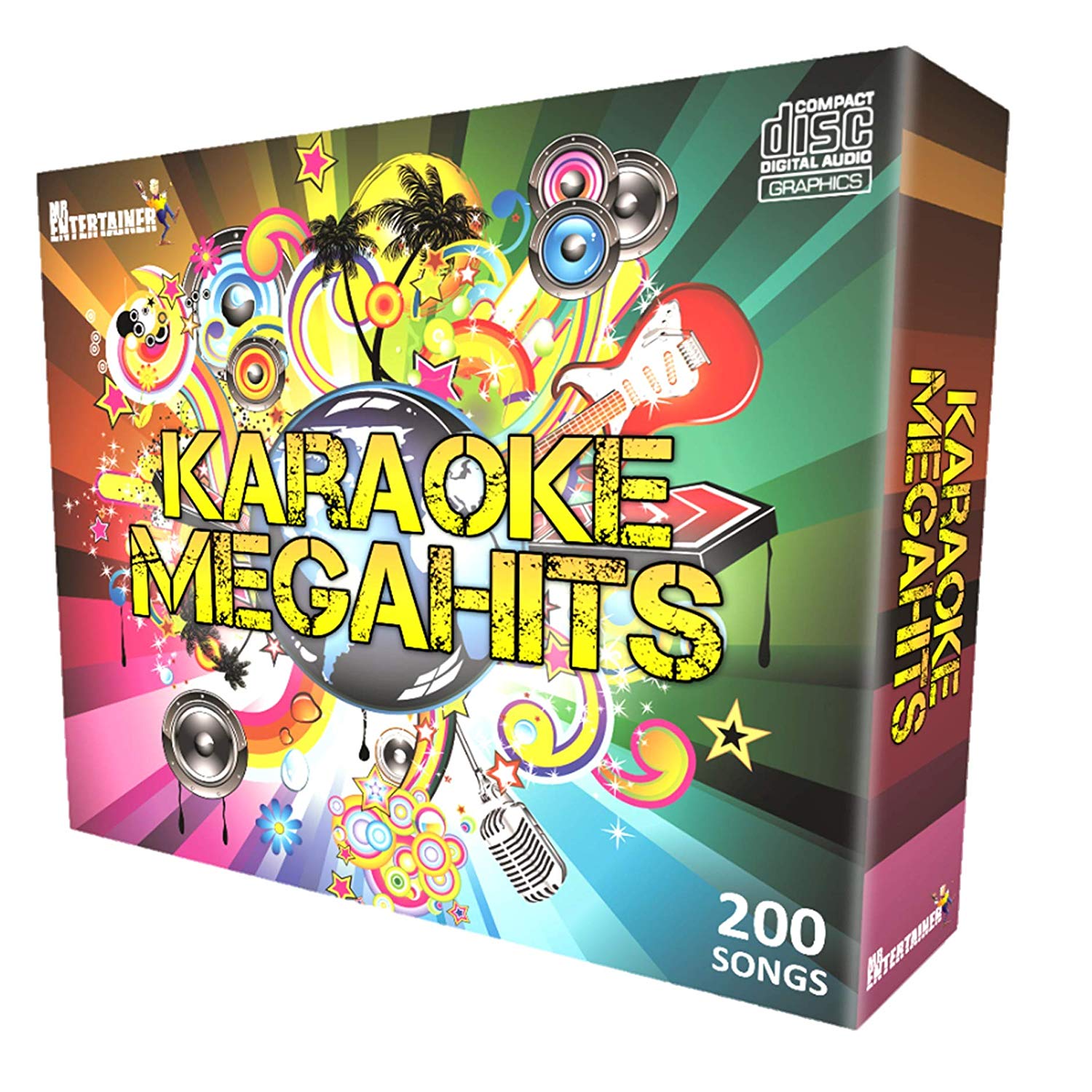 Mr Entertainer 600 Song Starter Pack - Karaoke Machine with 600 Popular Songs - Perfect for Home Parties, Family Gatherings & Entertainment
