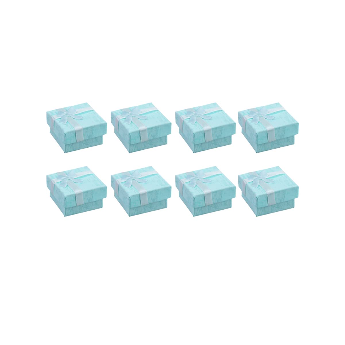 Cabilock 30PCS Elegant Paper Ring Boxes - Wedding Jewelry Organizer & Gift Storage Box for Rings, Earrings, Necklaces - Perfect for Bridal Showers, Proposals & Jewelry Display