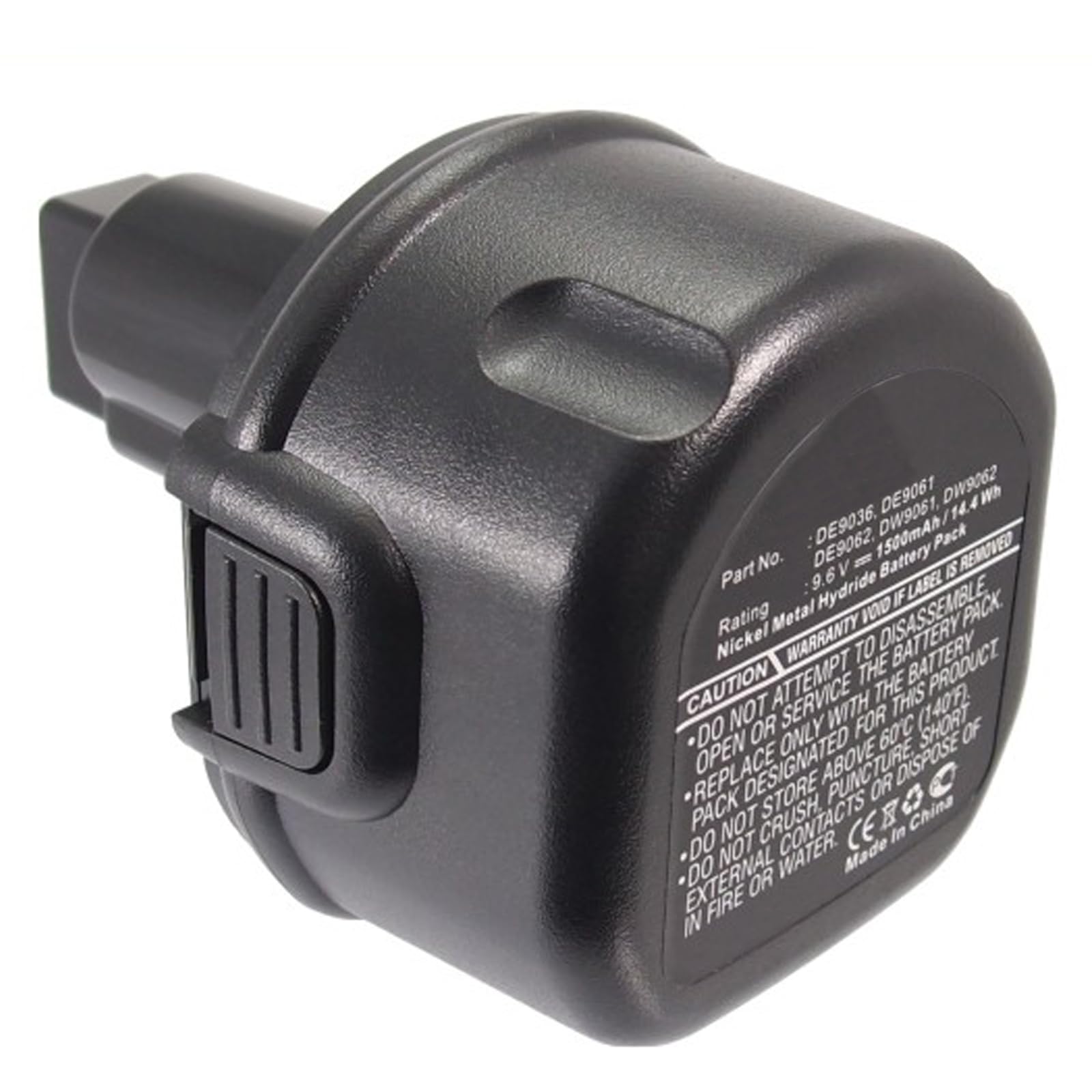 Synergy Digital Replacement Battery for DeWalt DC9062 - 9.6V 1500mAh Ni-MH Power Tool Battery | Compatible with DeWalt Drills, Saws & Power Tools | Ideal for DIY Projects & Professional Construction Work