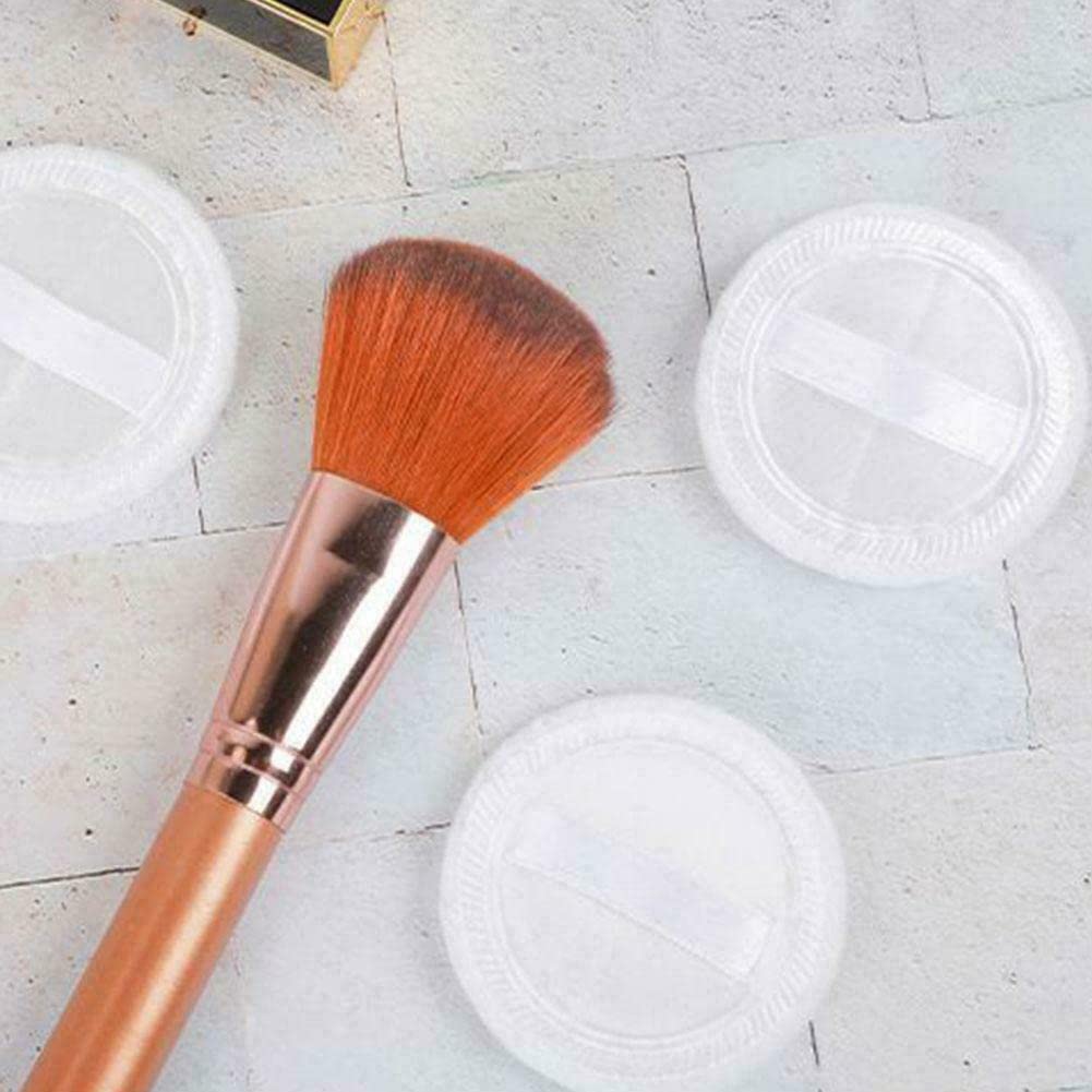 Premium Powder Puff for Women - Soft Makeup Sponge for Loose & Pressed Powder - Dry & Wet Use - Foundation & Contouring Blender - Under Eye & Face Application - 2 Pack Micro Round Puffs - Perfect for Daily Makeup & Professional Beauty Routines