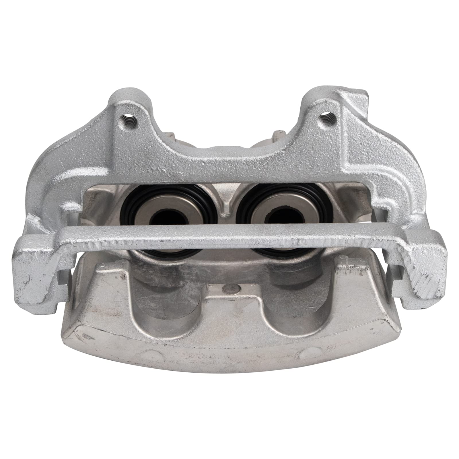 TRQ Front Brake Calipers with Ceramic Pads & Drilled Rotors - Compatible with Dodge Challenger & Charger 300 (2005-2023) | High Performance Braking System for Street Racing & Daily Driving