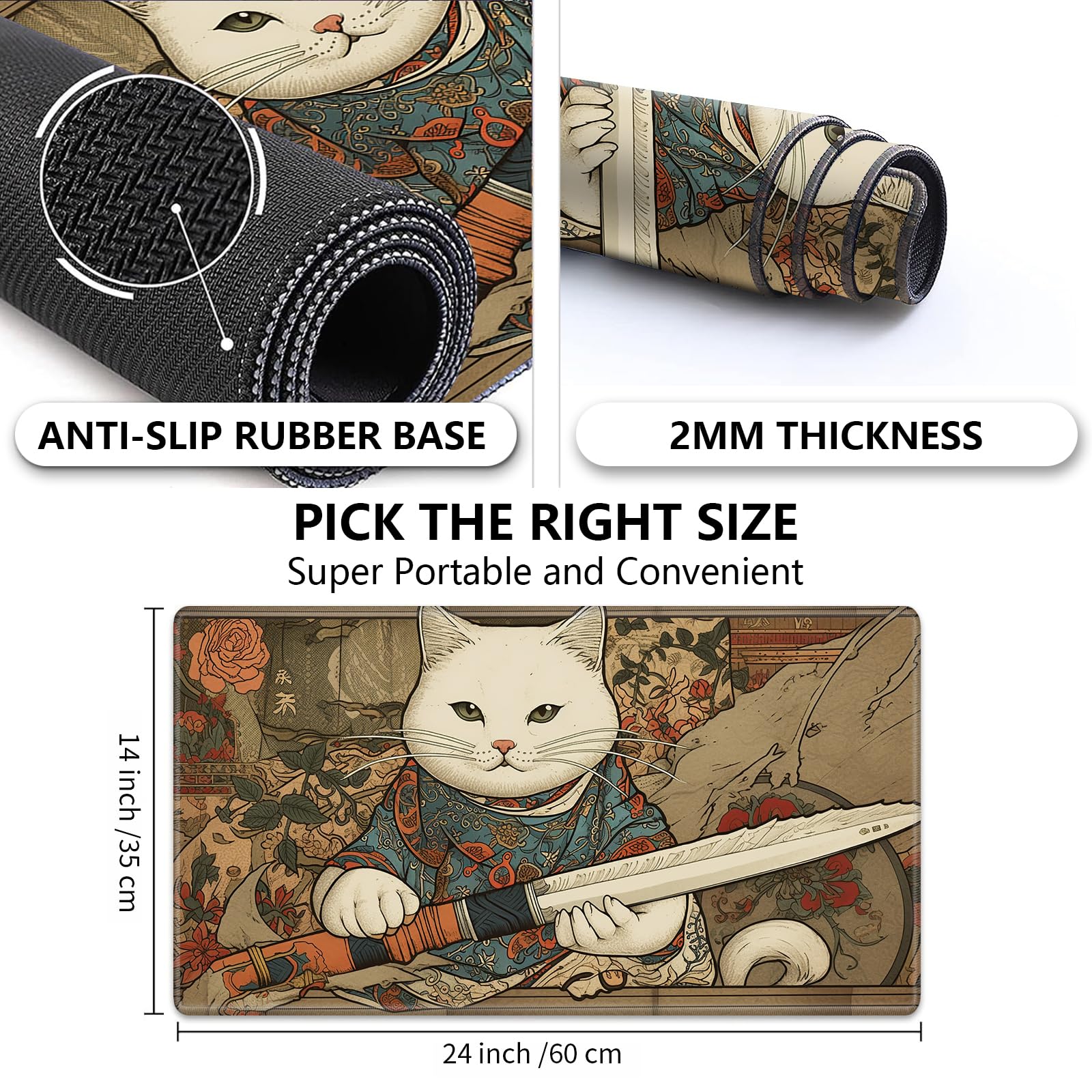Premium Non-Slip MTG Playmat 24