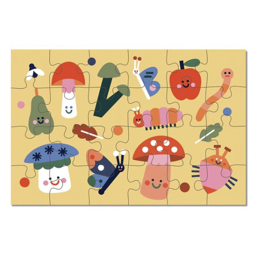 24 Piece Kids Puzzle - Creepy Crawlies Insect Theme Educational Toy for Children Ages 3-6 | Perfect for Birthday Gifts, Classroom Activities & Early Learning Development