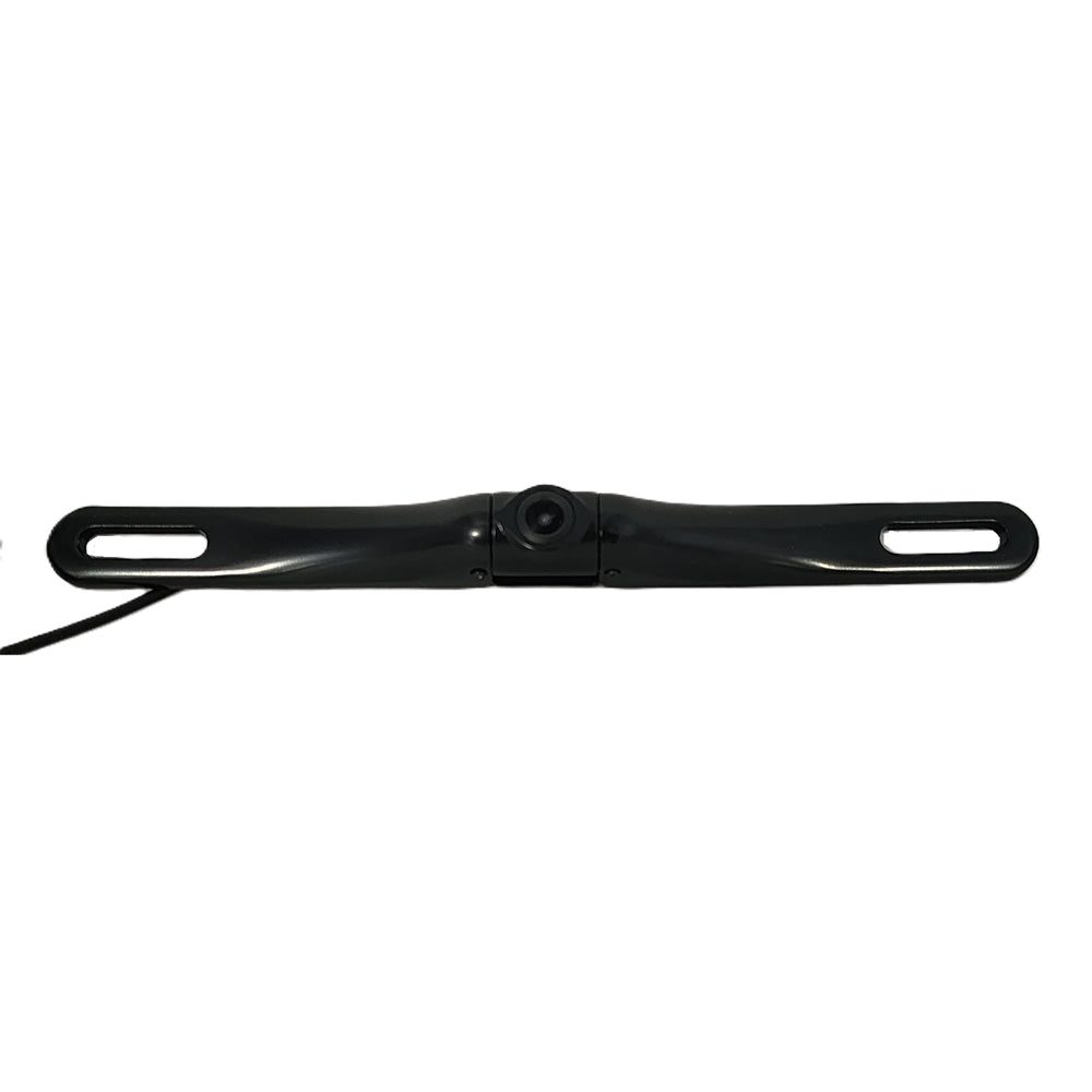Cerwin Vega CLP1 HD Slim License Plate Backup Camera - High Resolution Night Vision, Waterproof Rear View Camera for Trucks, SUVs, RVs (Black) | Perfect for Parking Assistance & Trailer Hitching