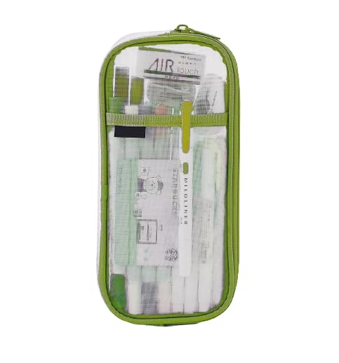 Durable Mesh Pencil Case for School & Travel - Pouch Organizer for Pens, Cosmetics & Office Supplies | Perfect for Students, Kids & Professionals | Great for Backpack, Desk & On-the-Go Use