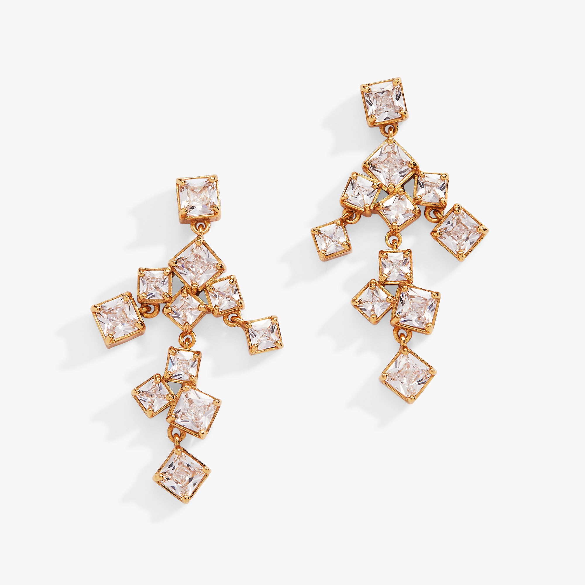 Elegant Crystal Chandelier Earrings for Women - Luxury Statement Jewelry for Parties, Weddings & Special Occasions