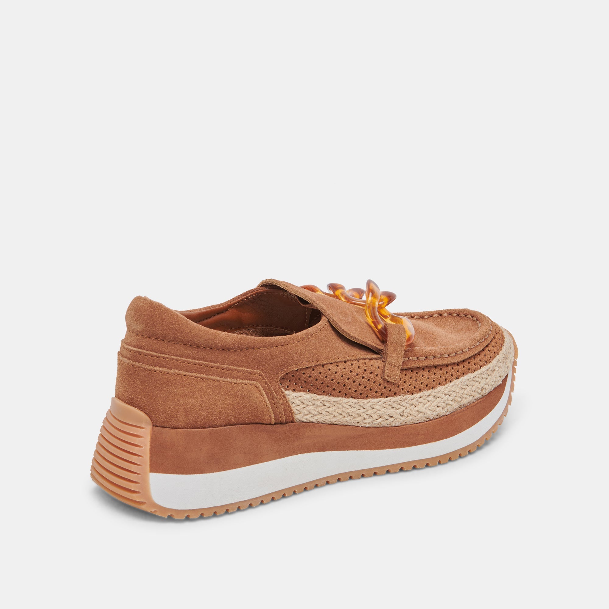 JADAH PECAN SUEDE SNEAKERS - Comfortable Women's Casual Shoes for Walking, Running & Everyday Wear | Stylish & Lightweight Sneakers for Work, Travel & Outdoor Activities