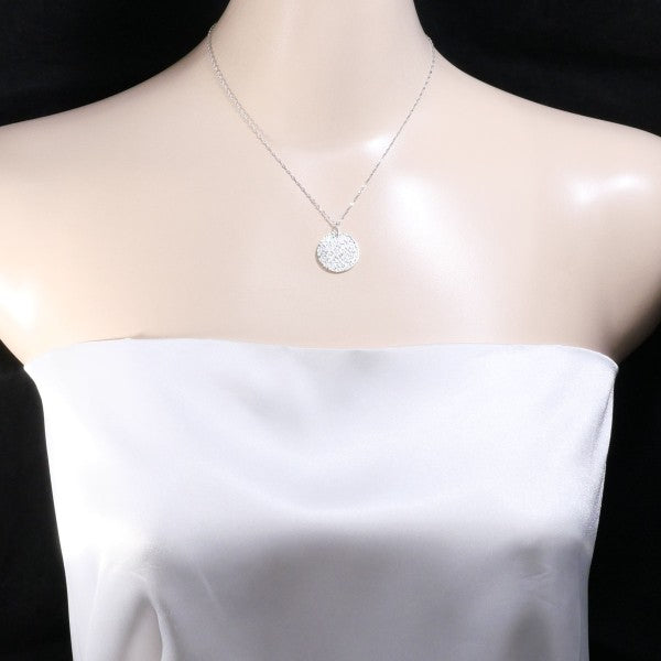 18K White Gold Shell Necklace for Women - Elegant Beach Jewelry Gift for Birthday, Anniversary & Wedding - Perfect for Summer Vacations & Coastal Styling