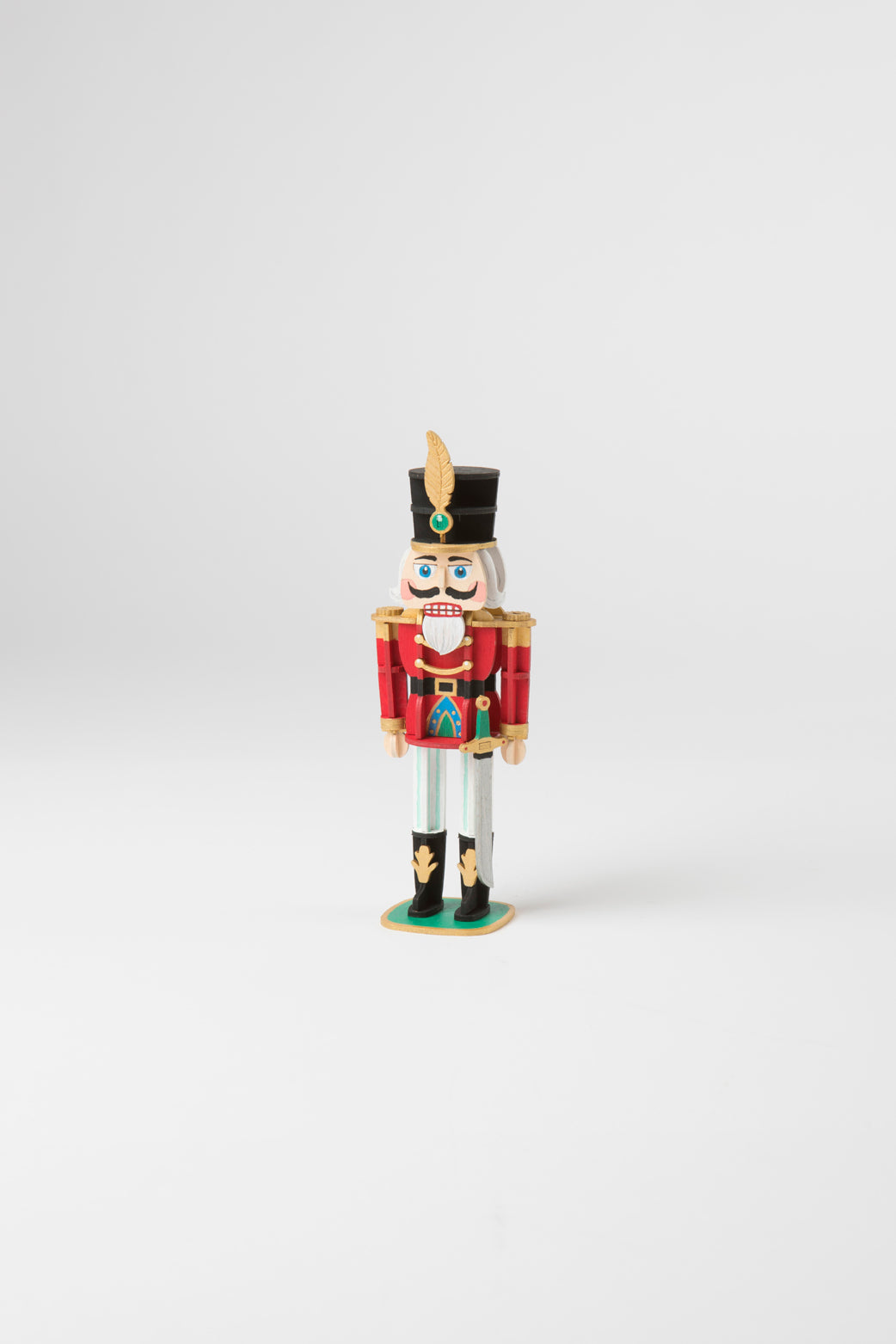 IncrediBuilds Holiday Collection: Nutcracker 3D Wooden Puzzle Kit - DIY Christmas Decoration for Kids & Adults - Perfect for Holiday Gifts, Home Decor, and Family Crafting Activities