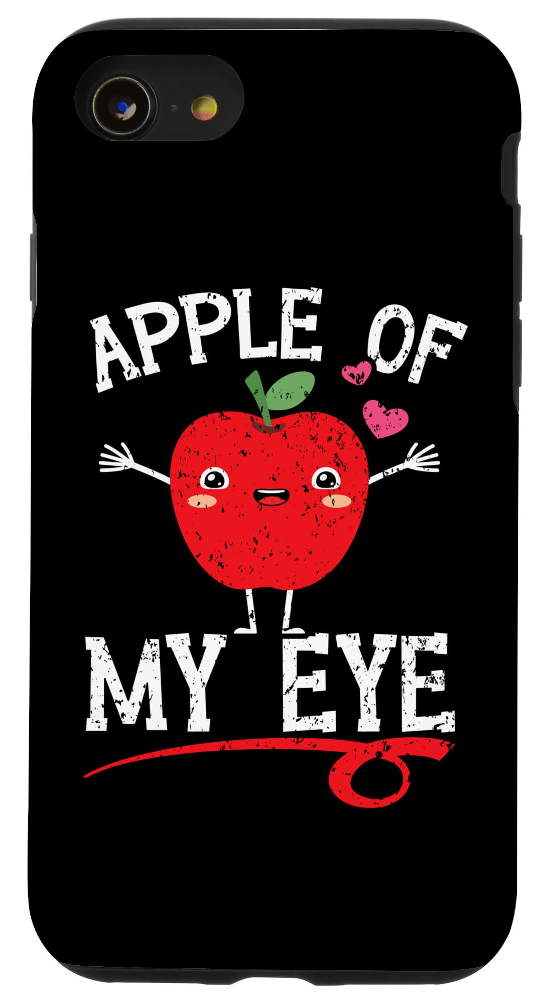 Apple iPhone SE (2020)/7/8 Cute Fruit Lover Case - Durable Protective Phone Cover with Apple Picking Design - Perfect for Everyday Use, School & Outdoor Activities
