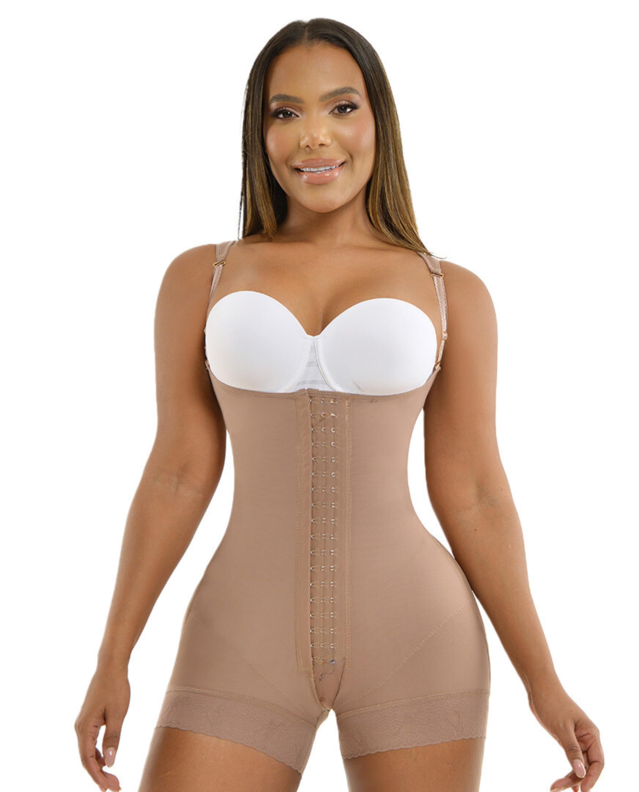 Melibelt 2030 Colombian Shapewear for Women - Tummy Control Waist Trainer & Hourglass Body Shaper - Postpartum, Workout & Everyday Slimming Girdle