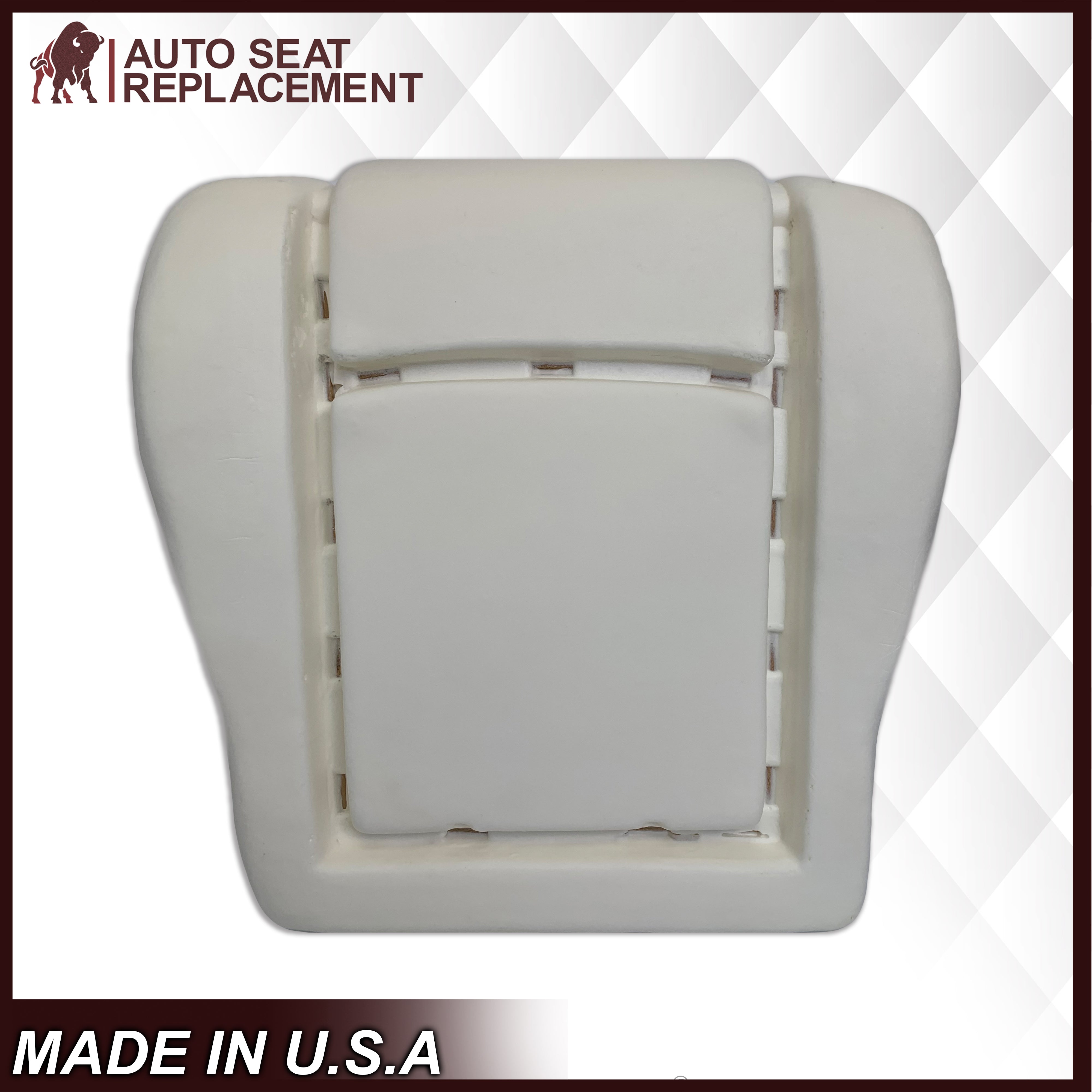 2009-2014 Ford E350 E450 E550 Econoline Van Replacement Seat Cushion Foam & Gray Seat Cover Set - Durable Solid Bottom Support for Commercial Vans (Perfect for Delivery Drivers & Fleet Vehicles)