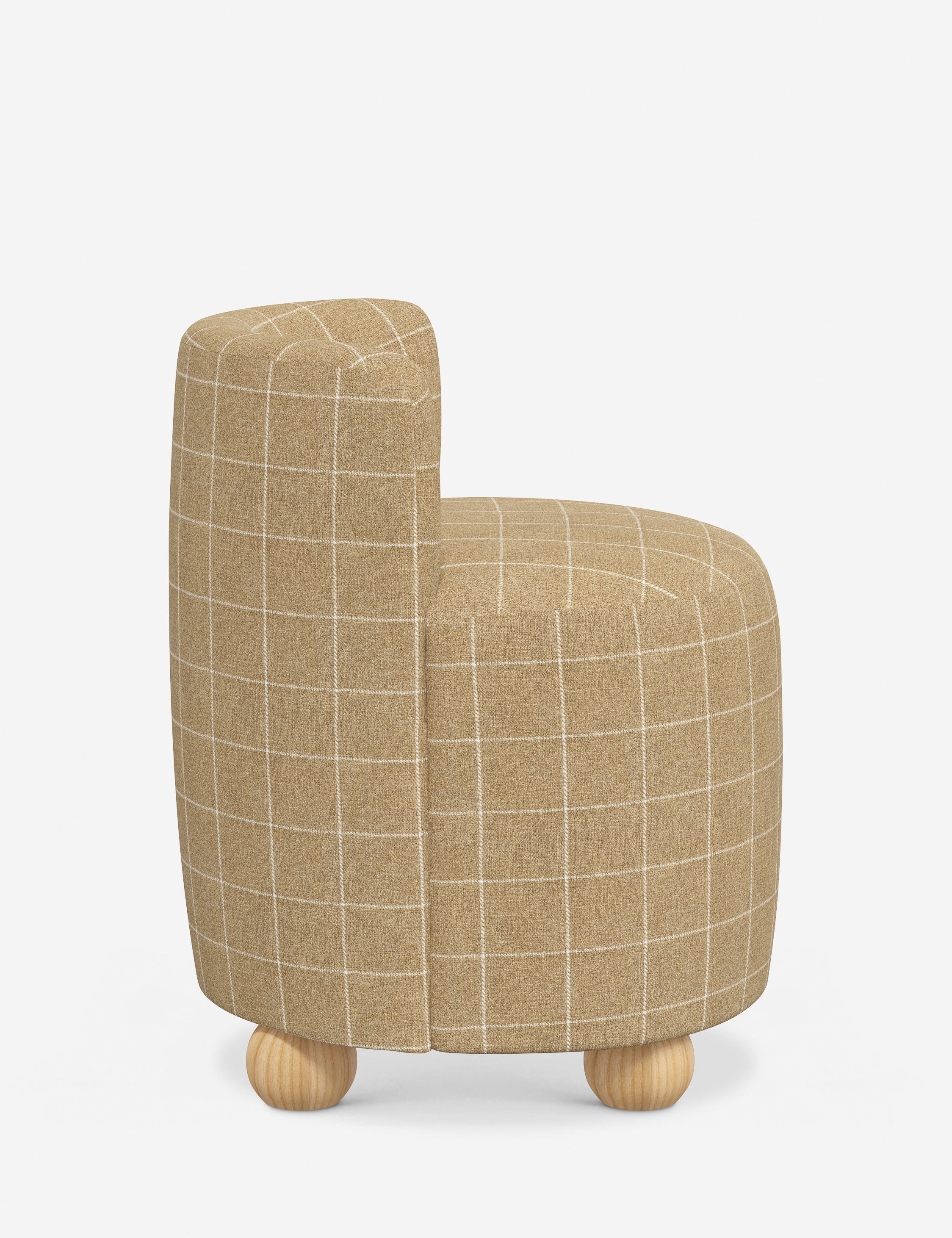 Fernsby Accent Chair - Modern Upholstered Lounge Chair for Living Room, Bedroom & Office - Comfortable Reading Chair with Sturdy Wooden Legs
