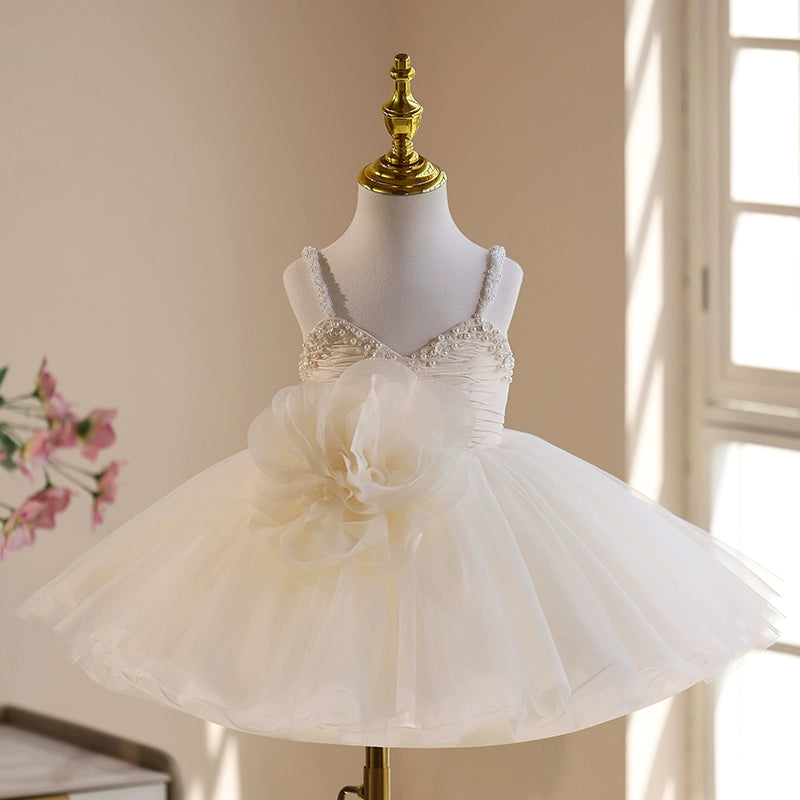 Princess Dress for Girls - Elegant Flower Girl Wedding Dress for Birthday Parties & Special Occasions | Perfect for Weddings, Pageants & Dress-Up Play