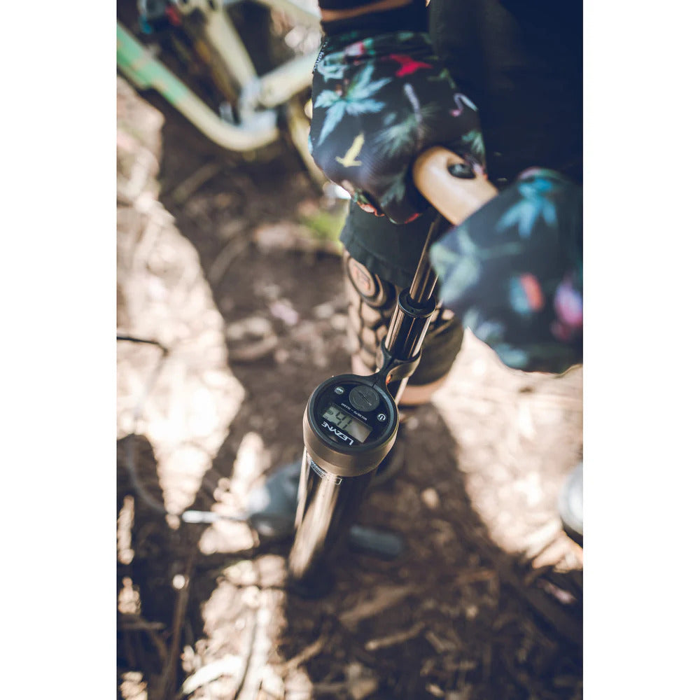 Lezyne Digital Pressure Overdrive Bike Tire Pump - High Precision Gauge for Road & Mountain Bikes - Perfect for Cycling, Commuting & Outdoor Adventures