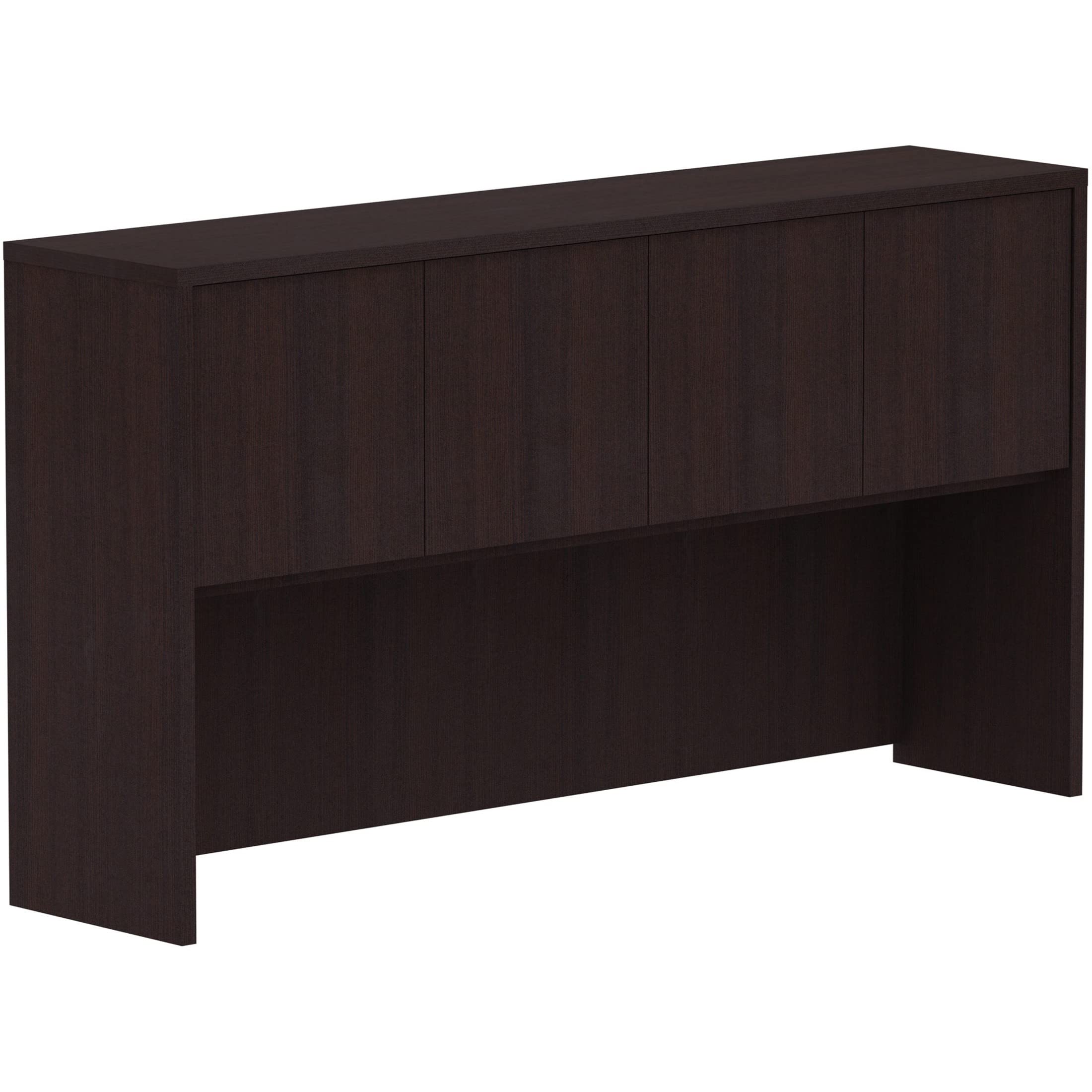 Lorell Espresso Desk Hutch - Home Office Organizer